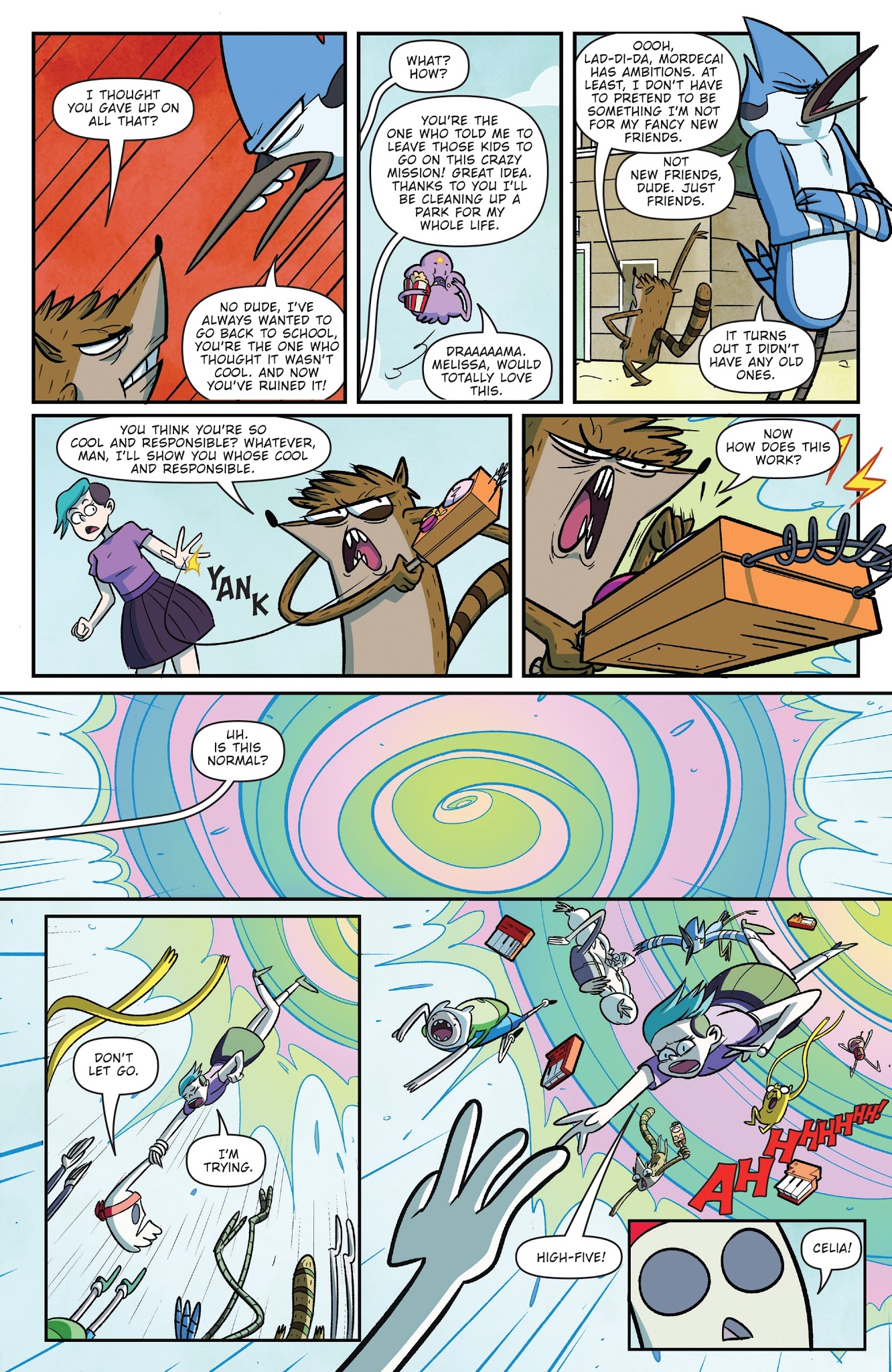 Read online Adventure Time/Regular Show comic -  Issue #3 - 23