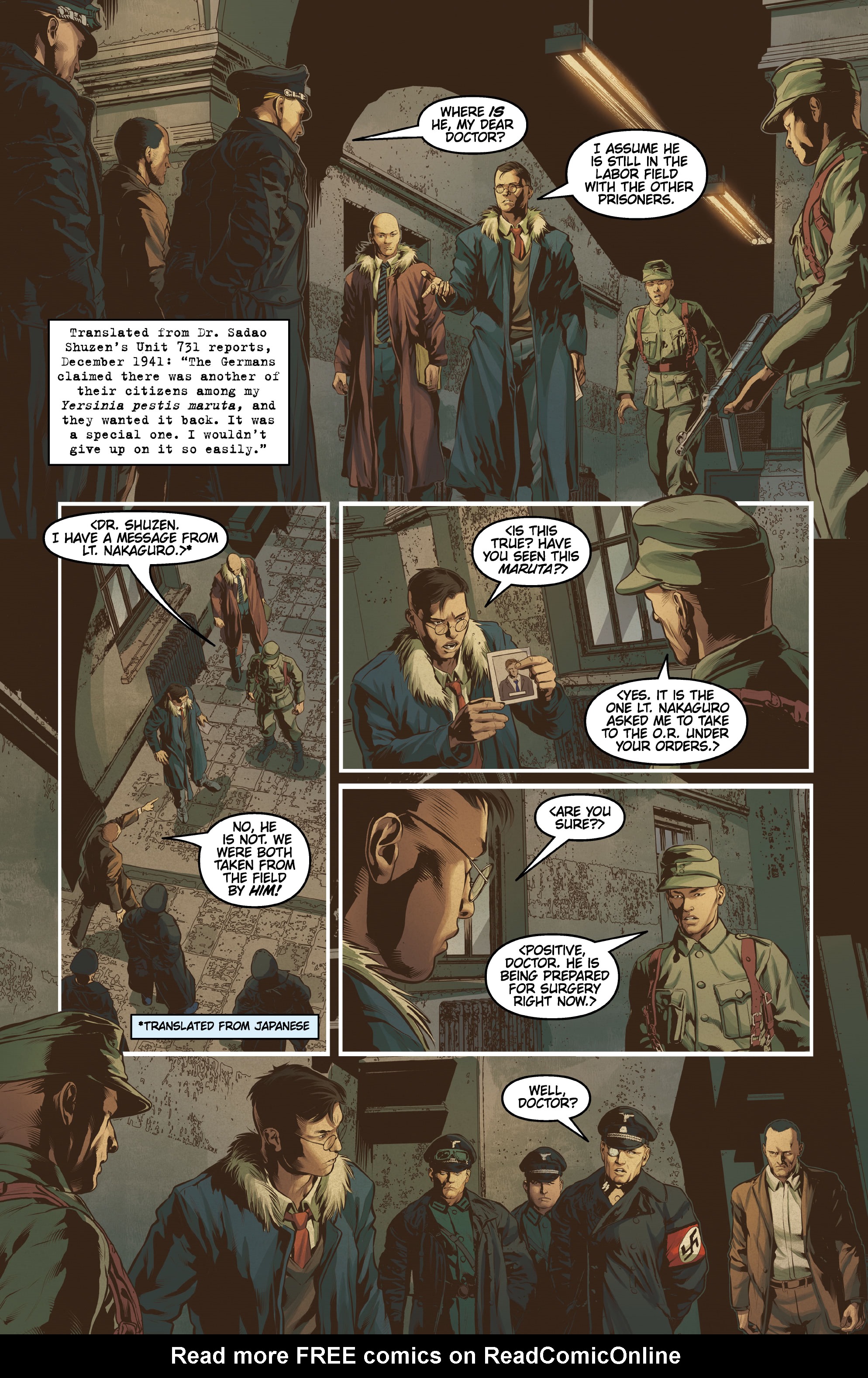 Read online The Collector: Unit 731 comic -  Issue #4 - 4