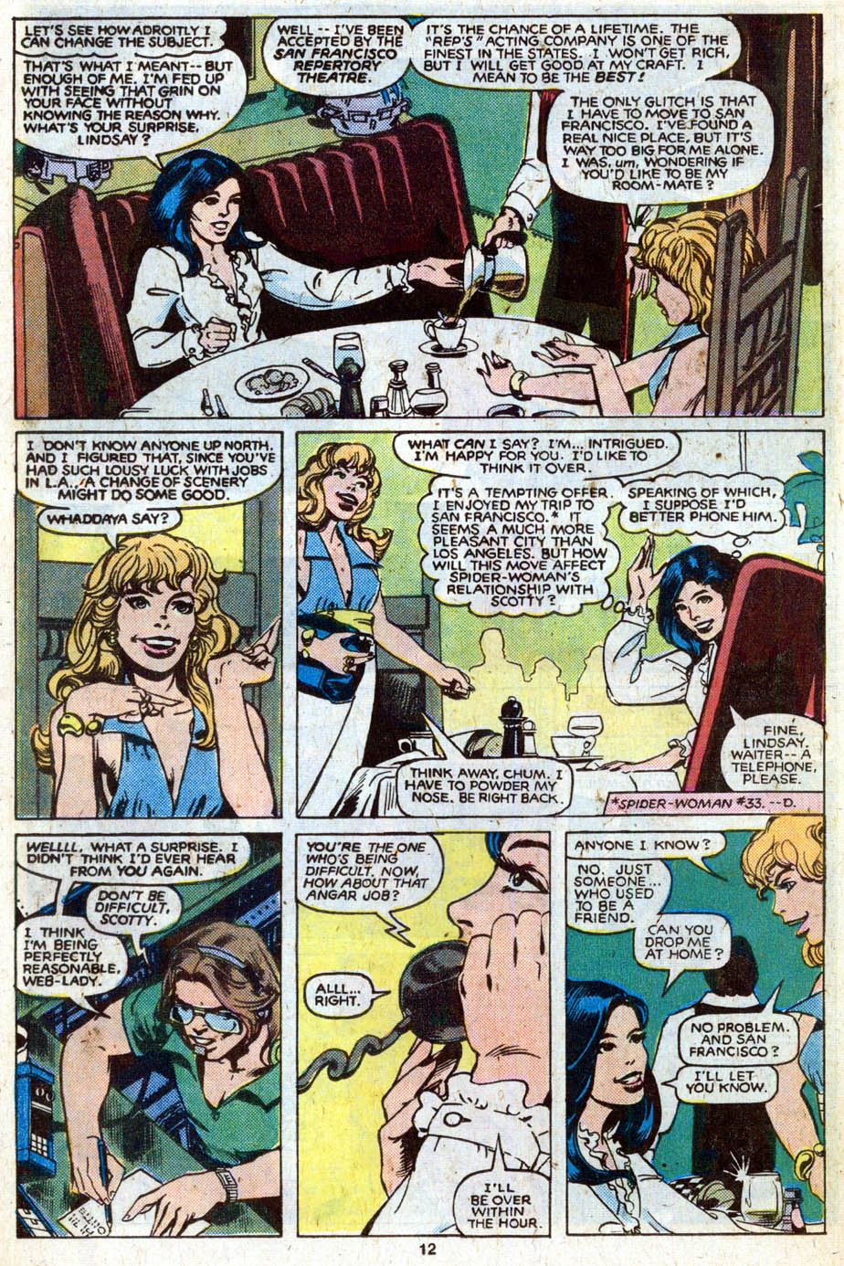 Read online Spider-Woman (1978) comic -  Issue #35 - 10