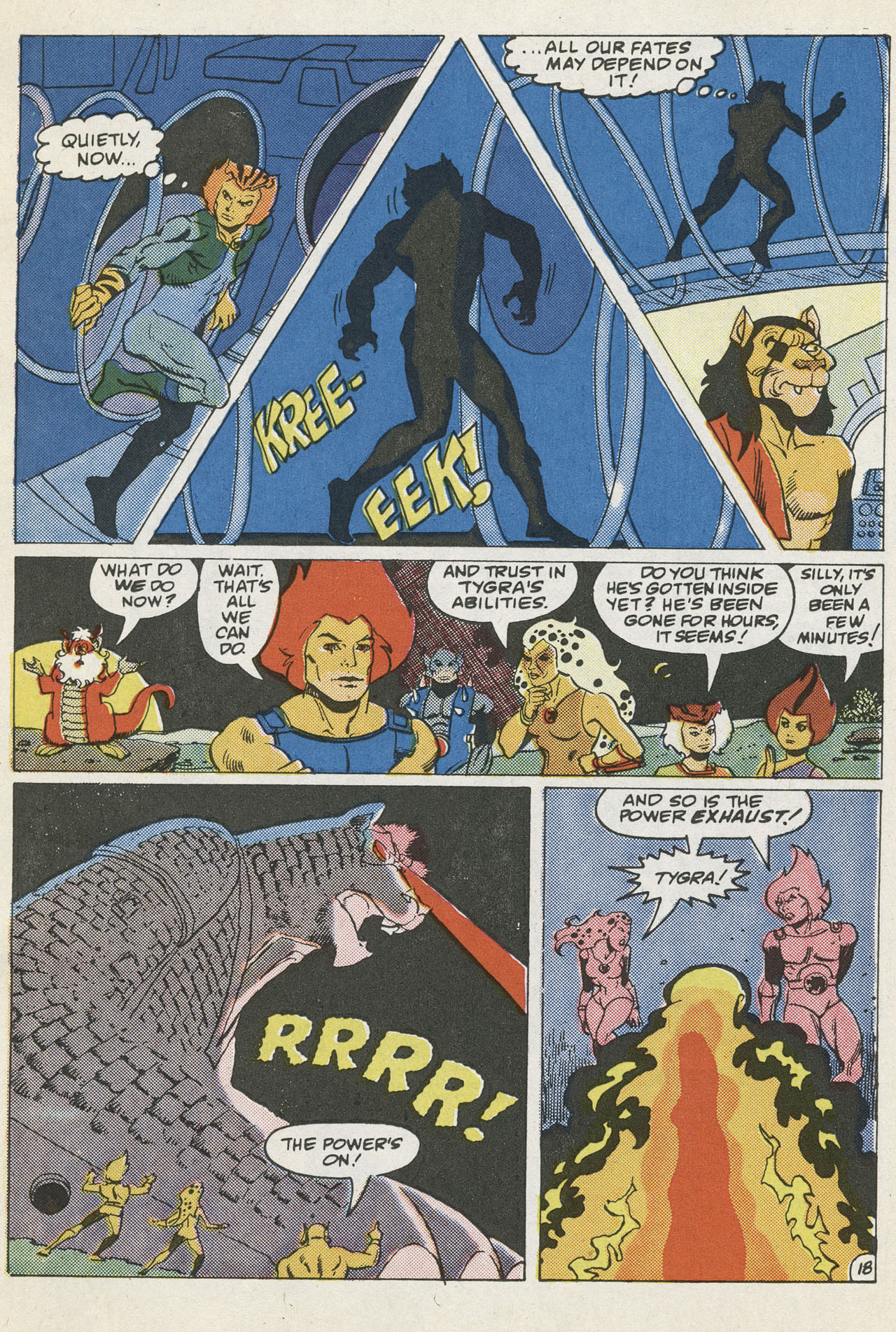 Read online ThunderCats (1985) comic -  Issue #18 - 25