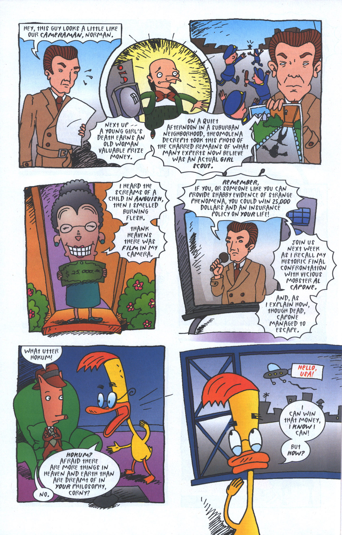 Read online Duckman (1994) comic -  Issue #5 - 8