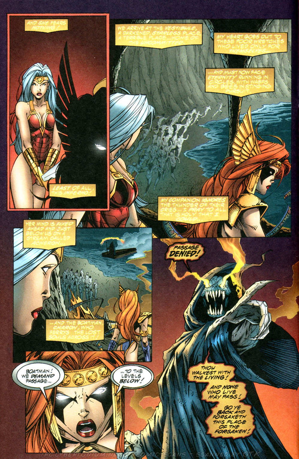 Read online Glory/Angela:  Angels in Hell comic -  Issue # Full - 6