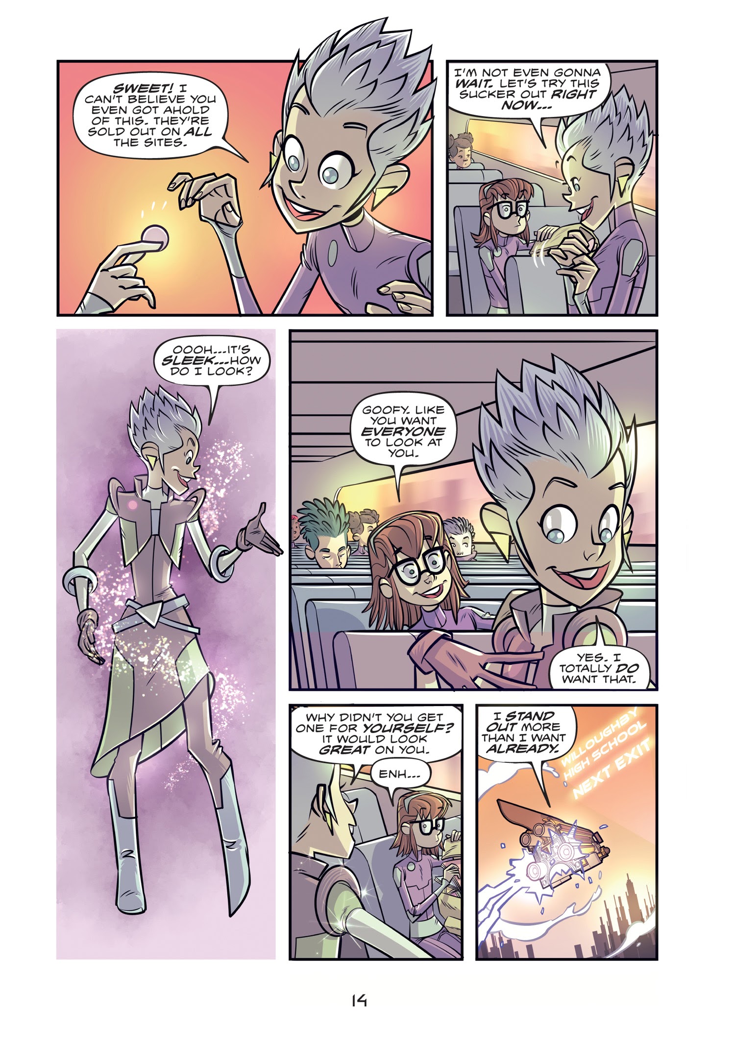 Read online The Infinite Adventures of Supernova: Pepper Page Saves the Universe! comic -  Issue # TPB (Part 1) - 18