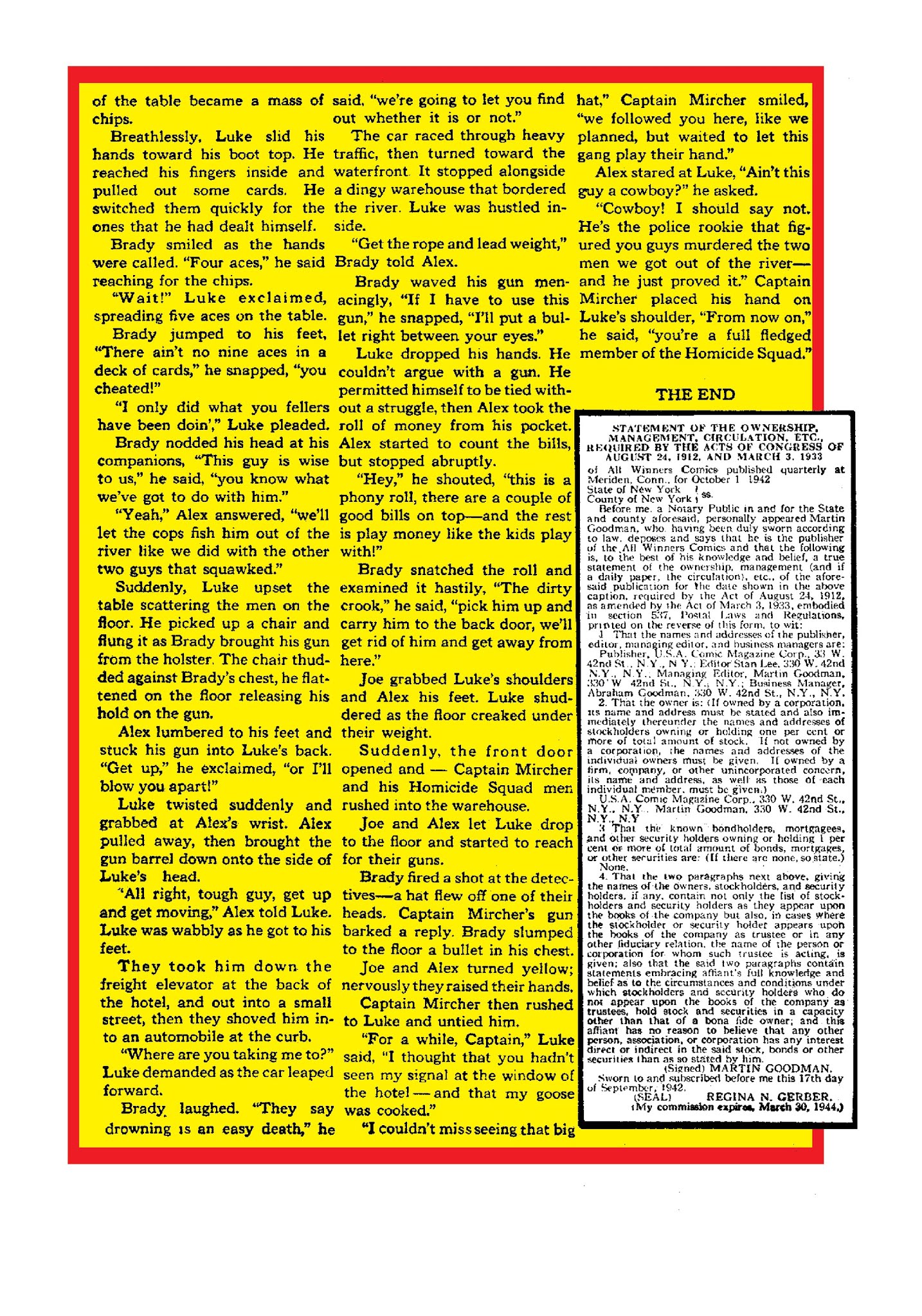 Read online Marvel Masterworks: Golden Age All Winners comic -  Issue # TPB 2 (Part 2) - 83