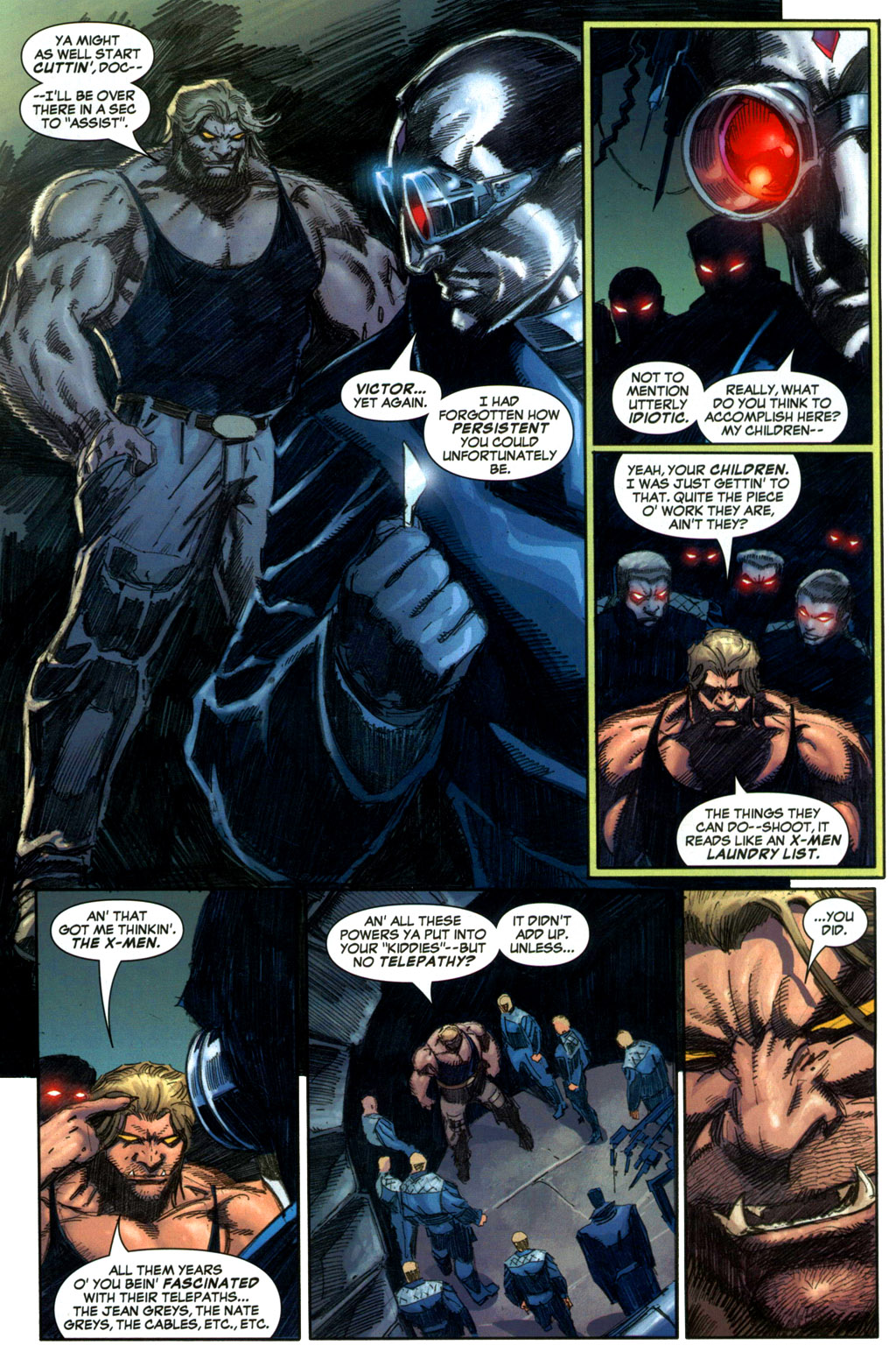 Read online Weapon X (2002) comic -  Issue #28 - 14