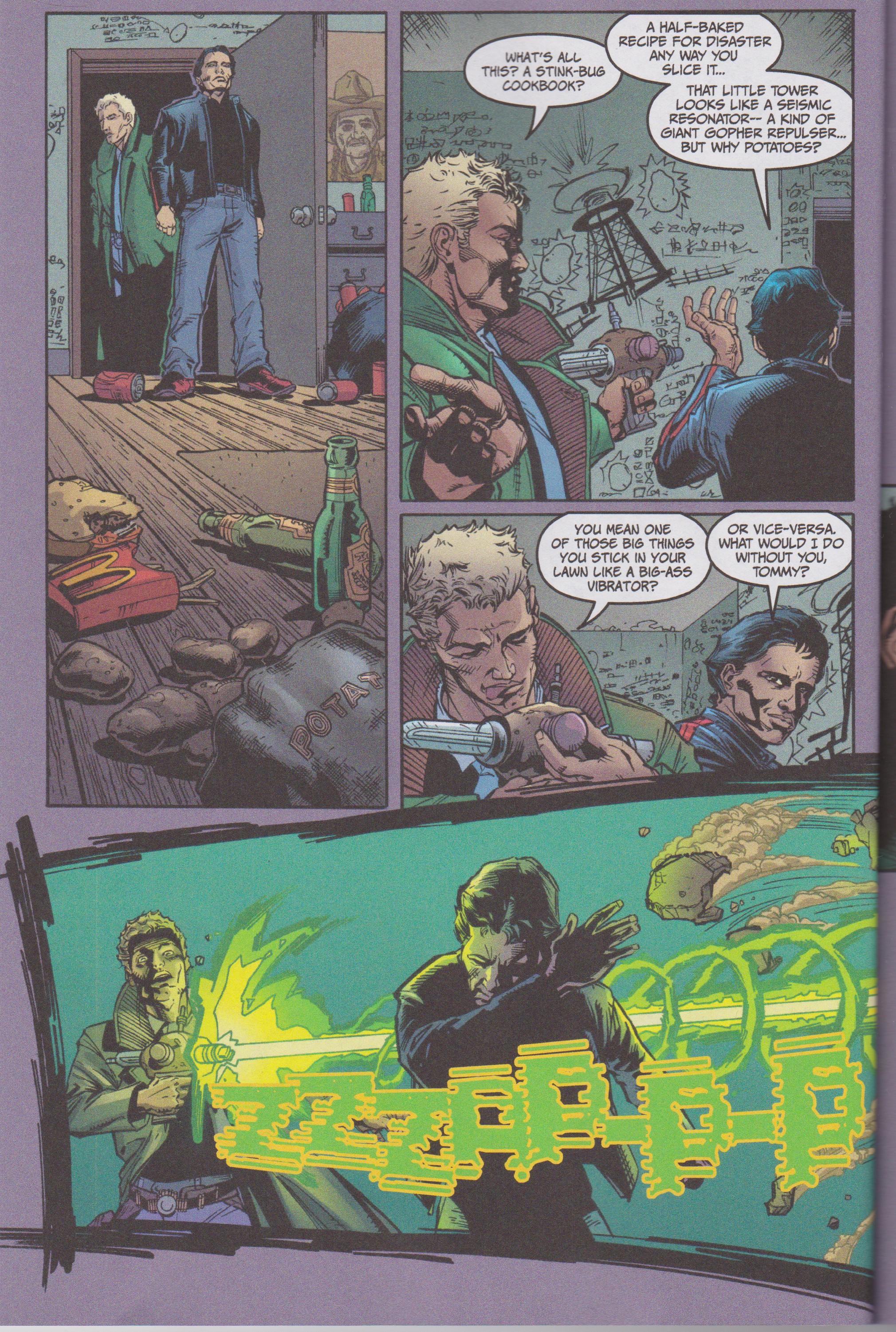 Read online Buckaroo Banzai: Return of the Screw (2007) comic -  Issue # TPB - 23