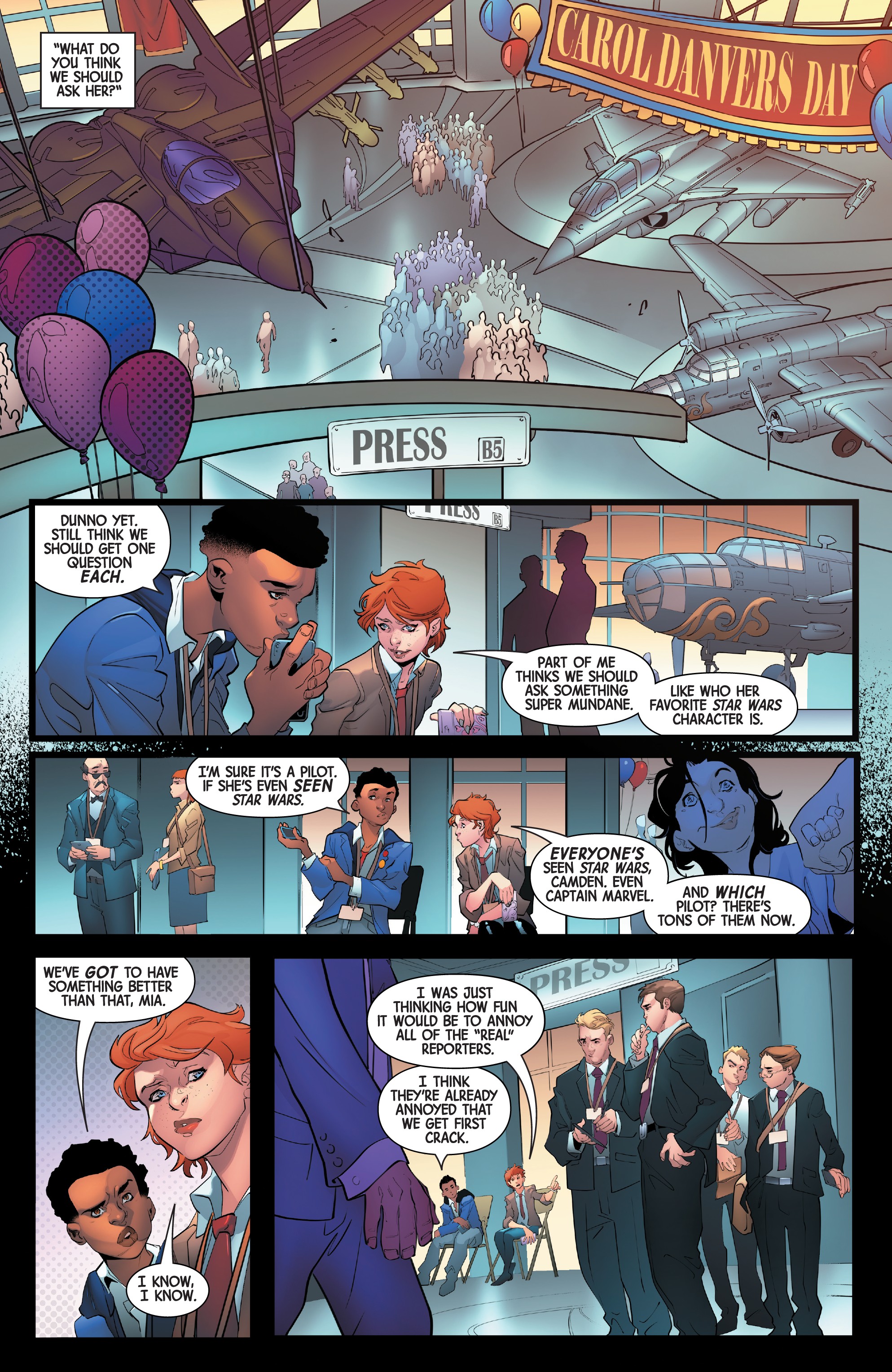 Read online Captain Marvel: Braver & Mightier comic -  Issue #1 - 5