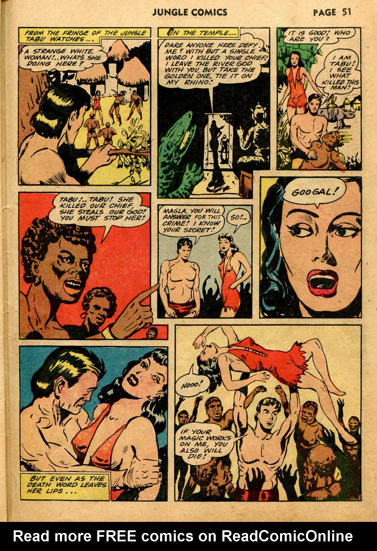 Read online Jungle Comics comic -  Issue #40 - 53