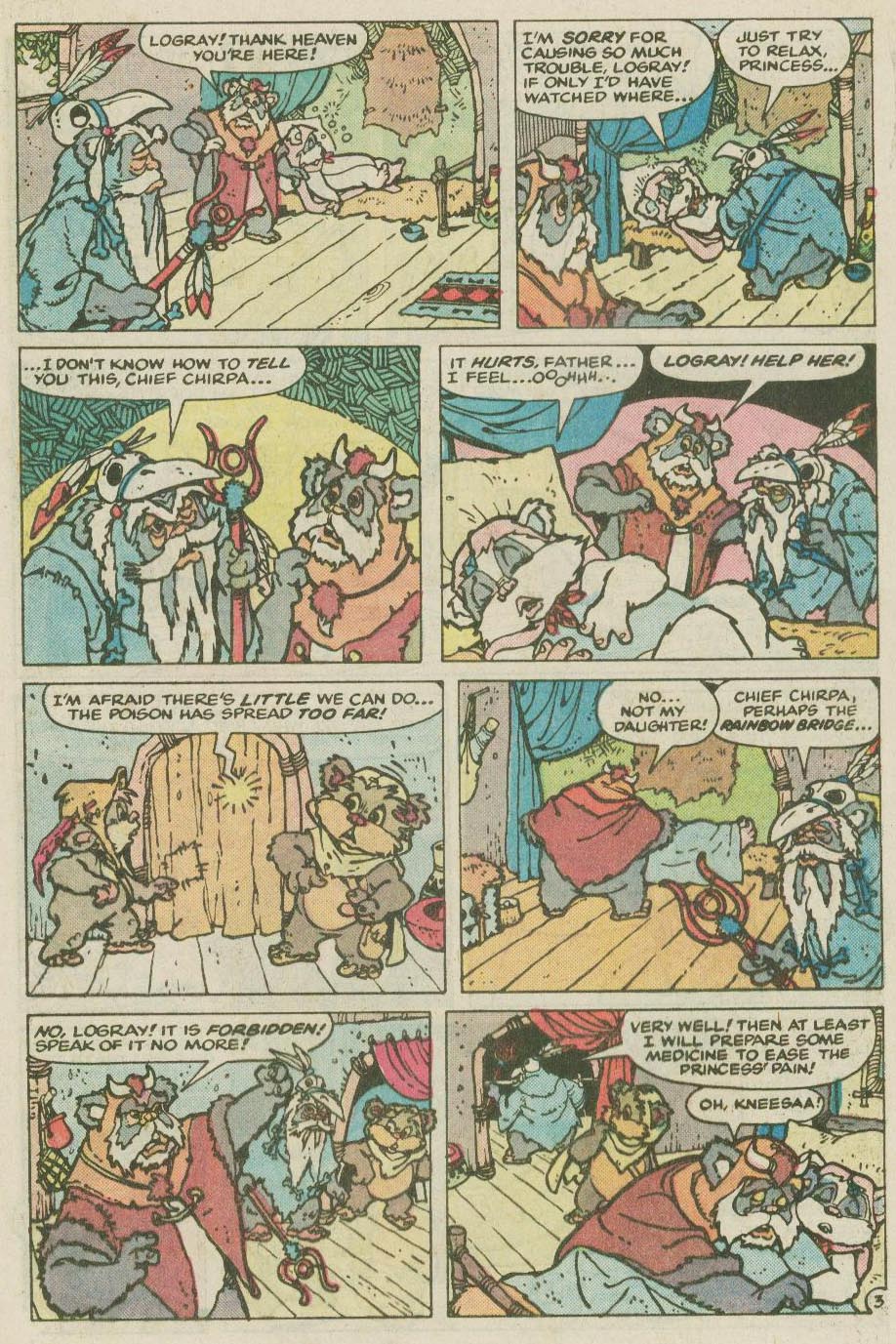 Read online Ewoks (1987) comic -  Issue #1 - 5