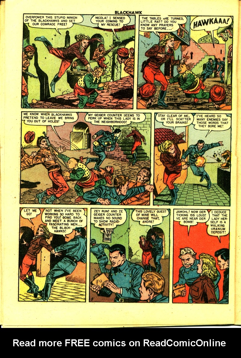 Read online Blackhawk (1957) comic -  Issue #42 - 30