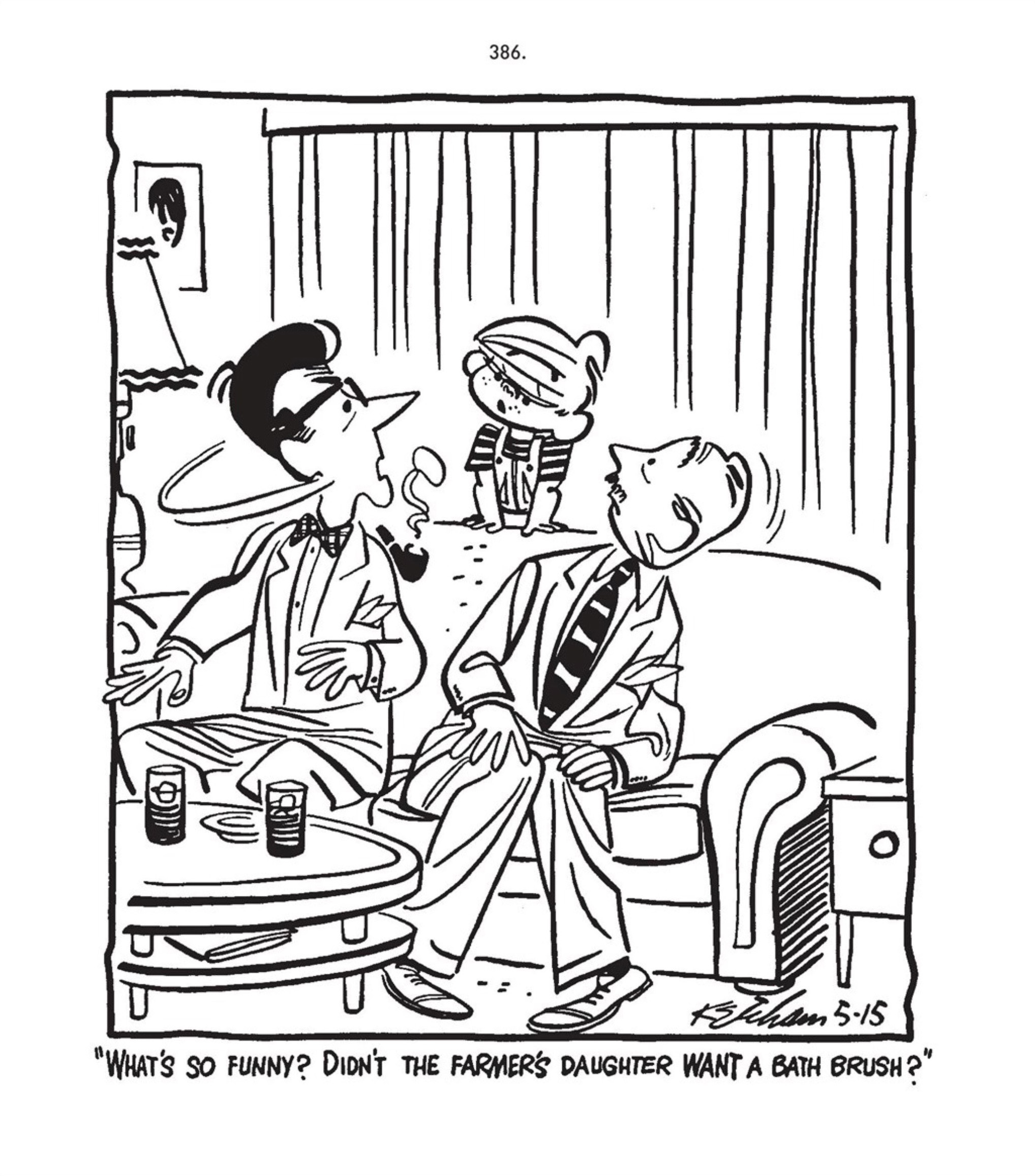 Read online Hank Ketcham's Complete Dennis the Menace comic -  Issue # TPB 1 (Part 5) - 12