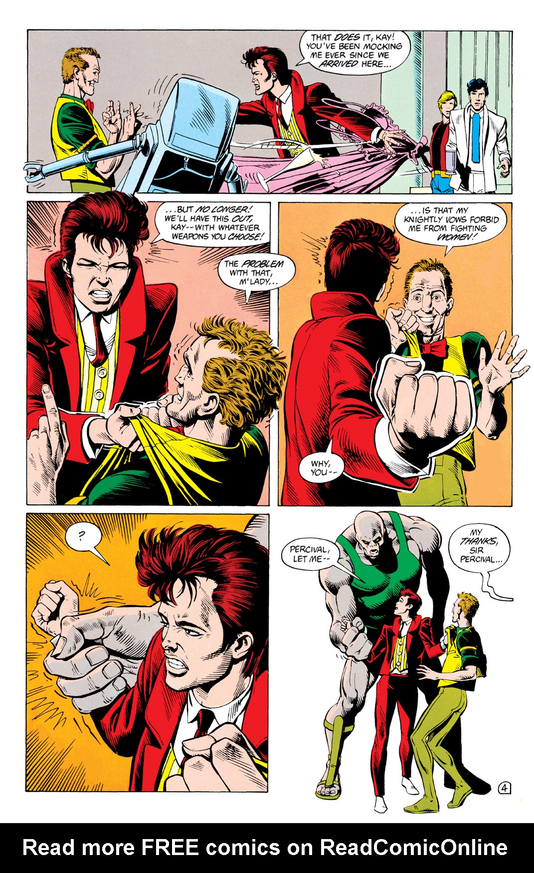 Read online Camelot 3000 comic -  Issue #5 - 6