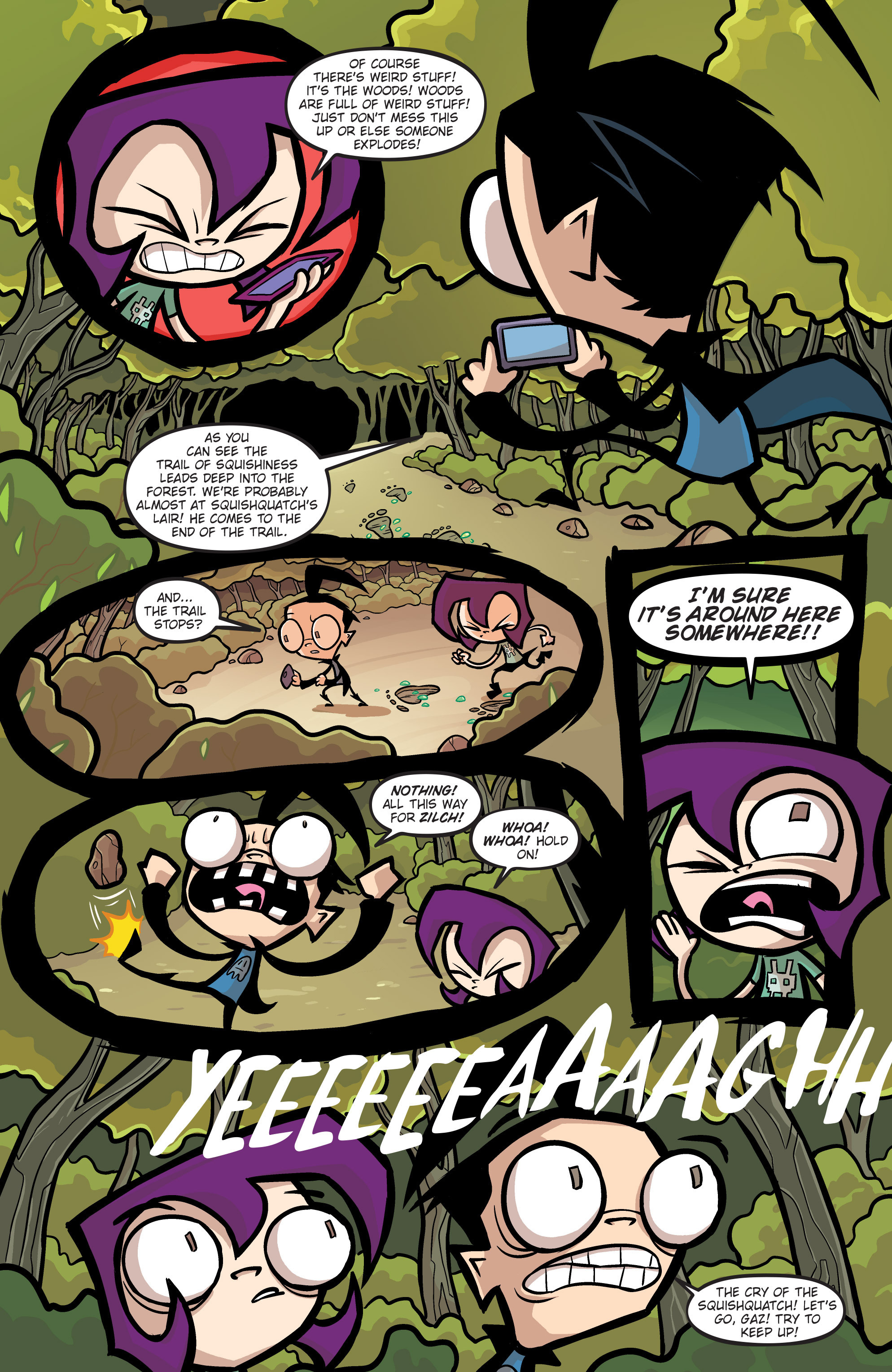Read online Invader Zim comic -  Issue # _TPB 3 - 96