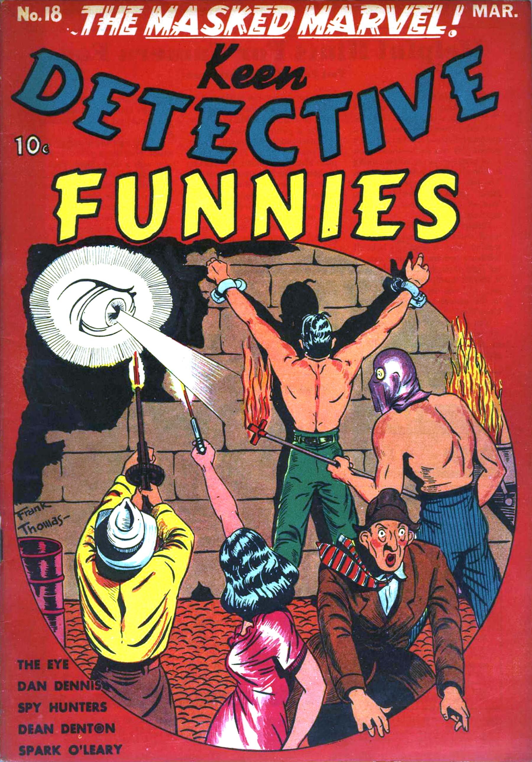 Read online Keen Detective Funnies comic -  Issue #18 - 1