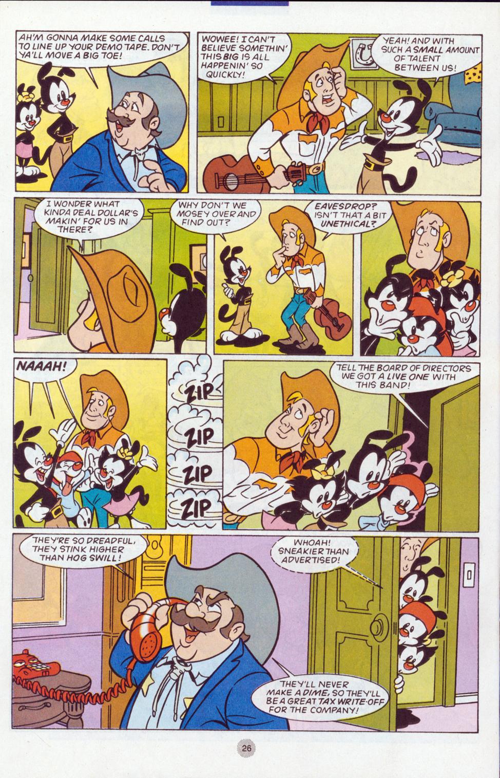 Read online Animaniacs comic -  Issue #3 - 28
