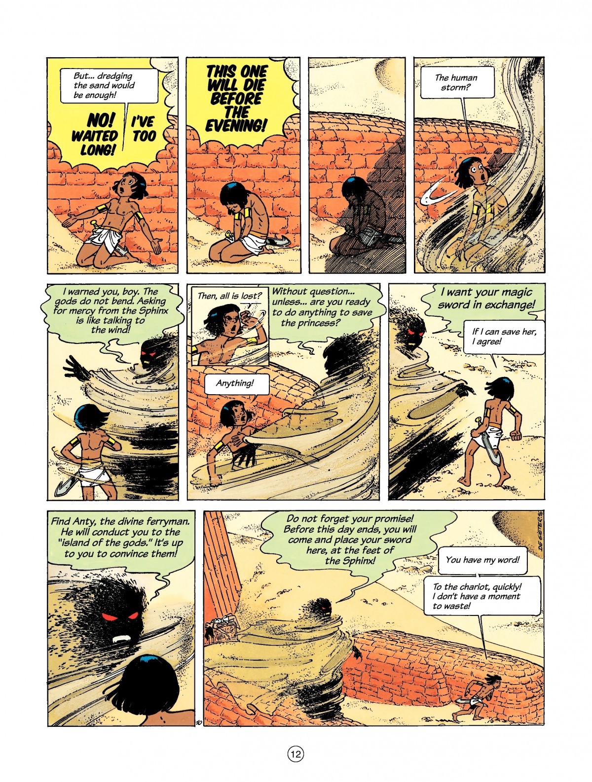 Read online Papyrus comic -  Issue #5 - 12