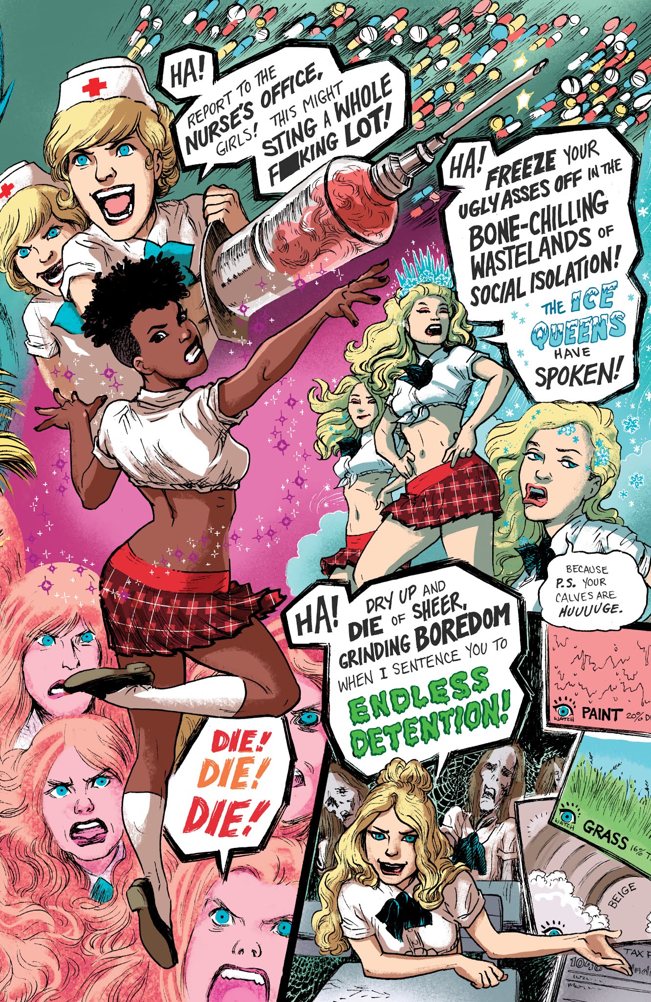 Read online Empowered And Sistah Spooky's High School Hell comic -  Issue #5 - 19