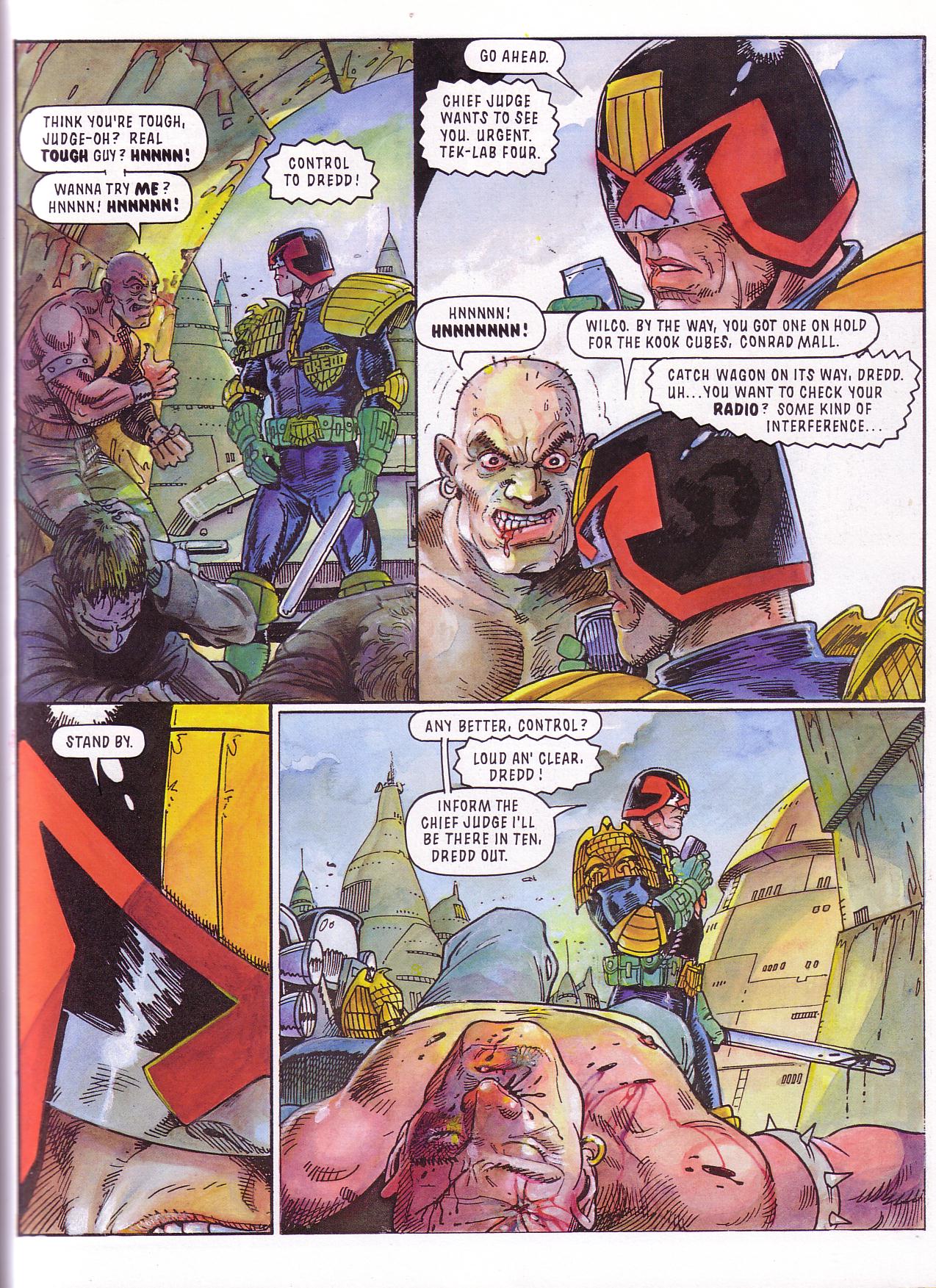 Read online Judge Dredd: Emerald Isle comic -  Issue # TPB - 9