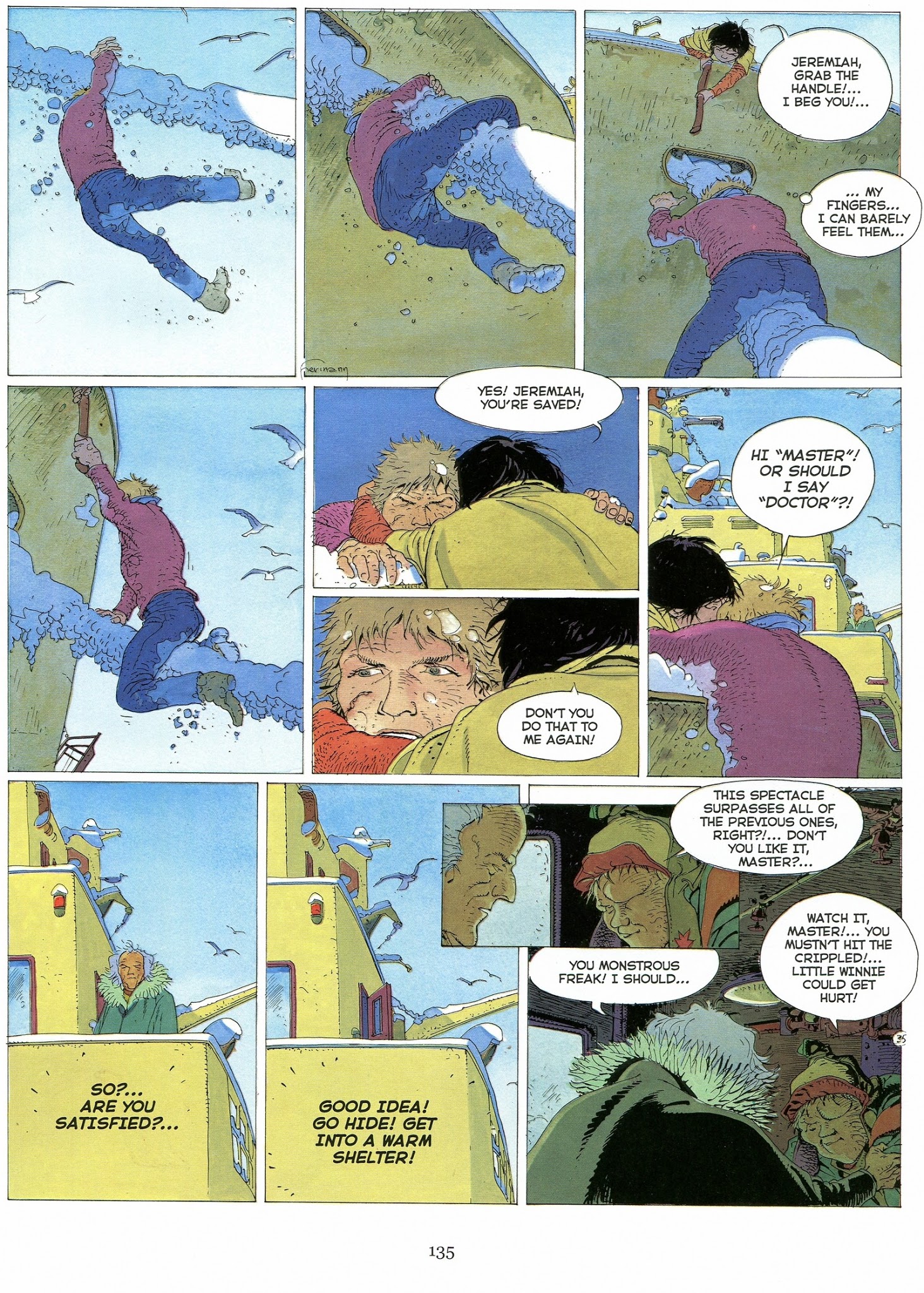 Read online Jeremiah by Hermann comic -  Issue # TPB 3 - 136