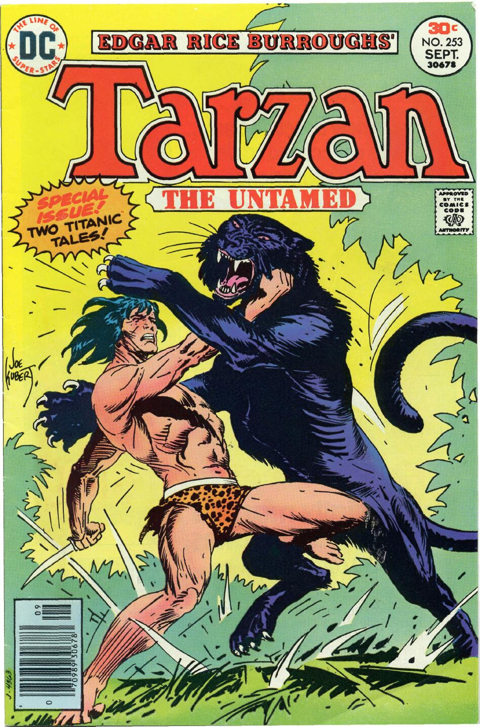 Read online Tarzan (1972) comic -  Issue #253 - 1