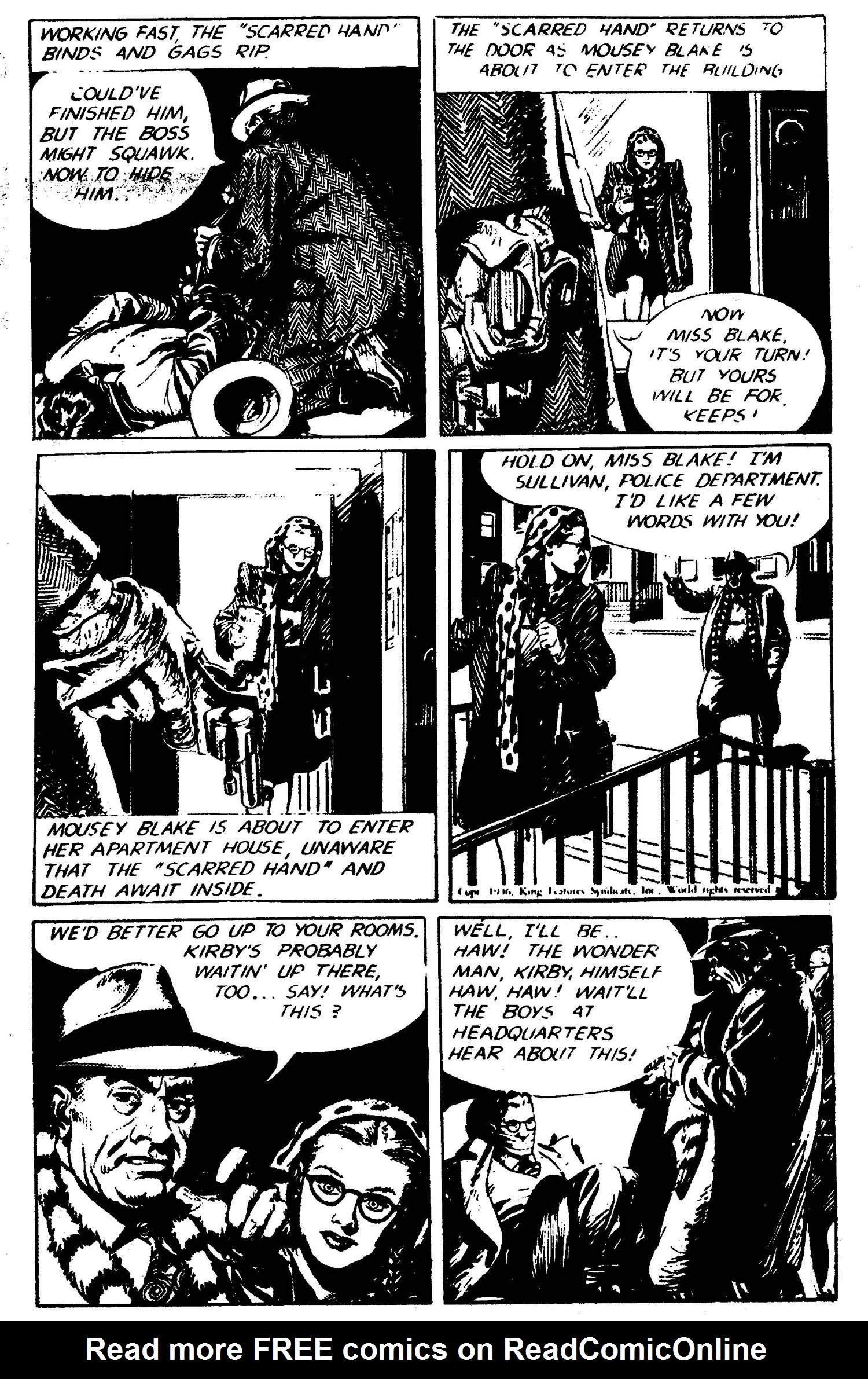 Read online Official Rip Kirby comic -  Issue #1 - 32