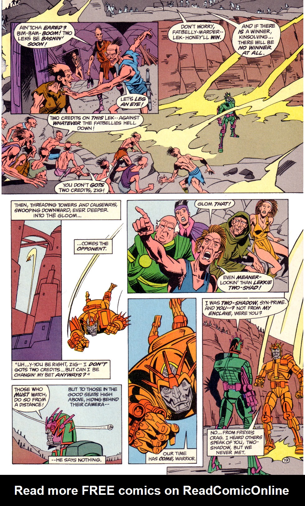 Read online Electric Warrior comic -  Issue #13 - 21