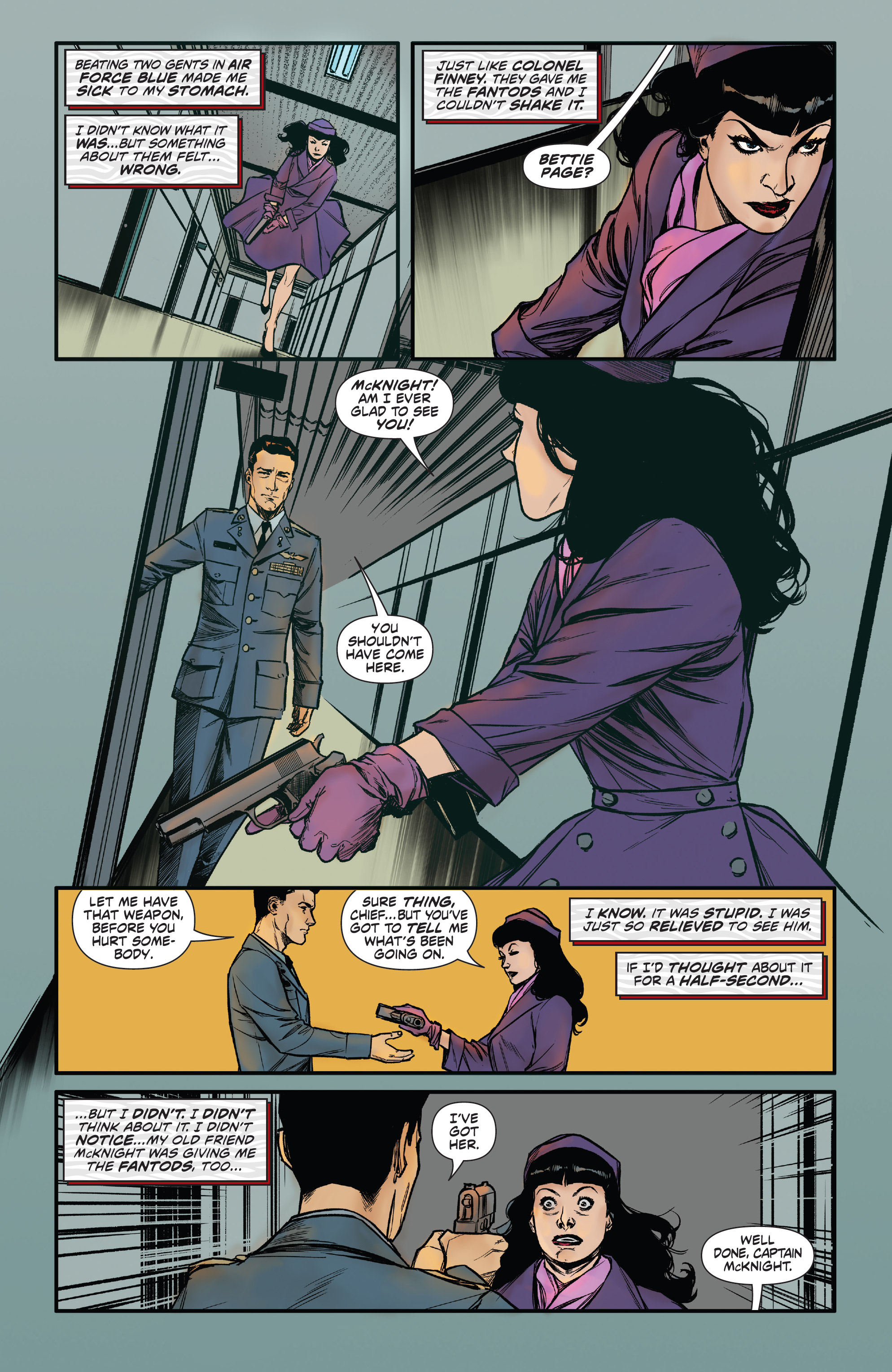 Read online Bettie Page: Unbound comic -  Issue #6 - 23