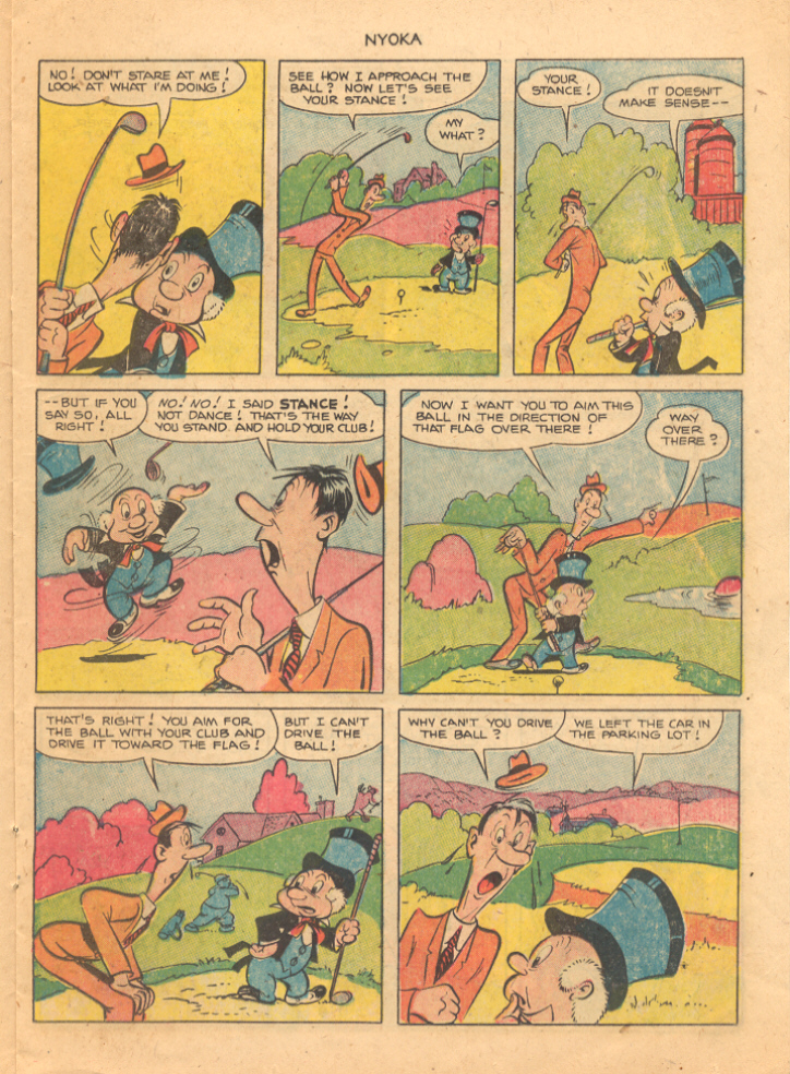 Read online Nyoka the Jungle Girl (1945) comic -  Issue #66 - 15