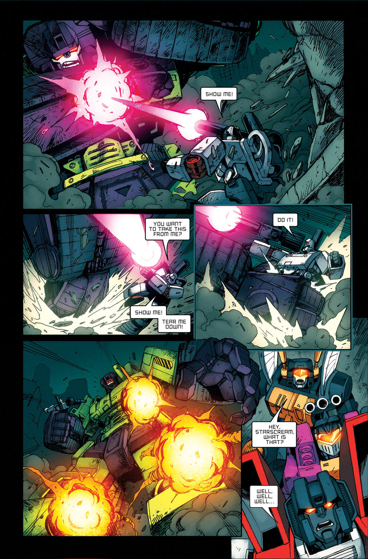 Read online The Transformers: All Hail Megatron comic -  Issue #10 - 22