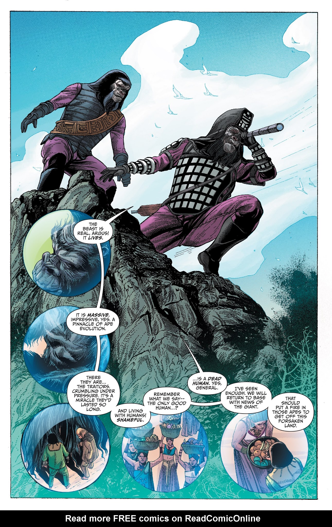 Read online Kong on the Planet of the Apes comic -  Issue #3 - 7
