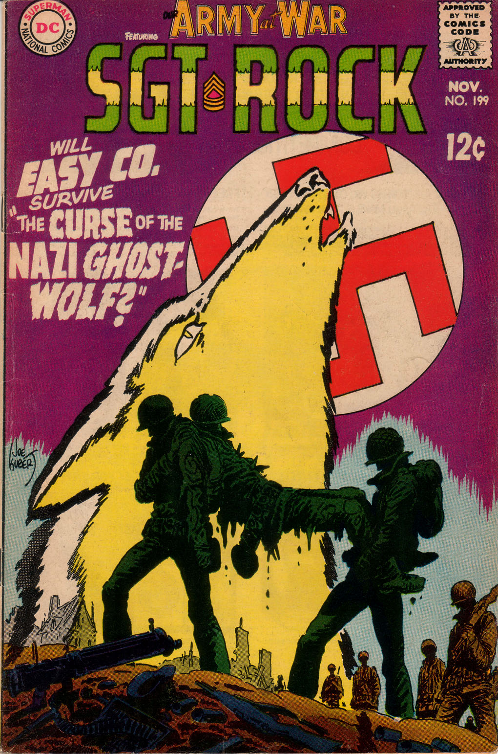 Read online Our Army at War (1952) comic -  Issue #199 - 1