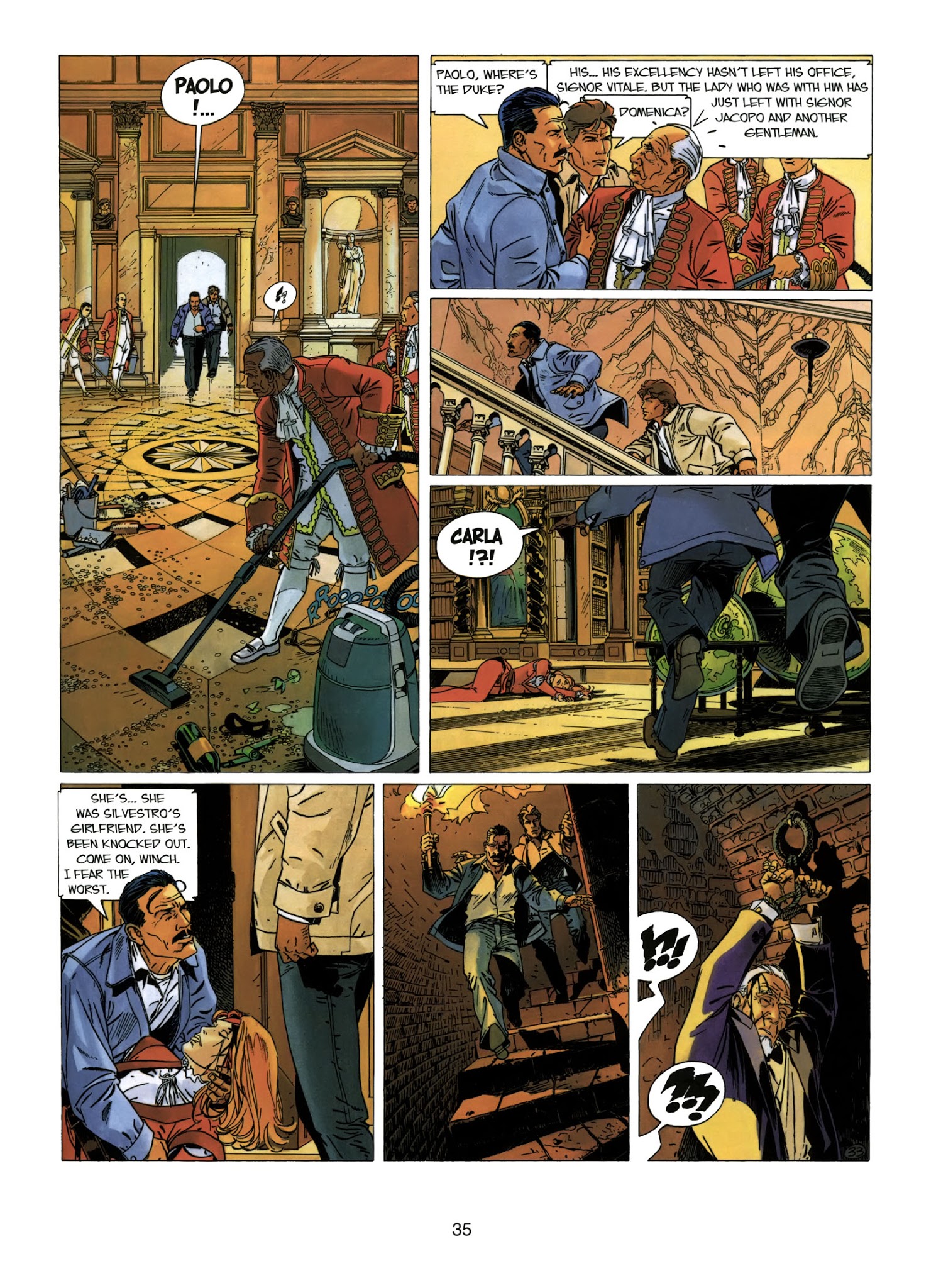 Read online Largo Winch comic -  Issue # TPB 6 - 36