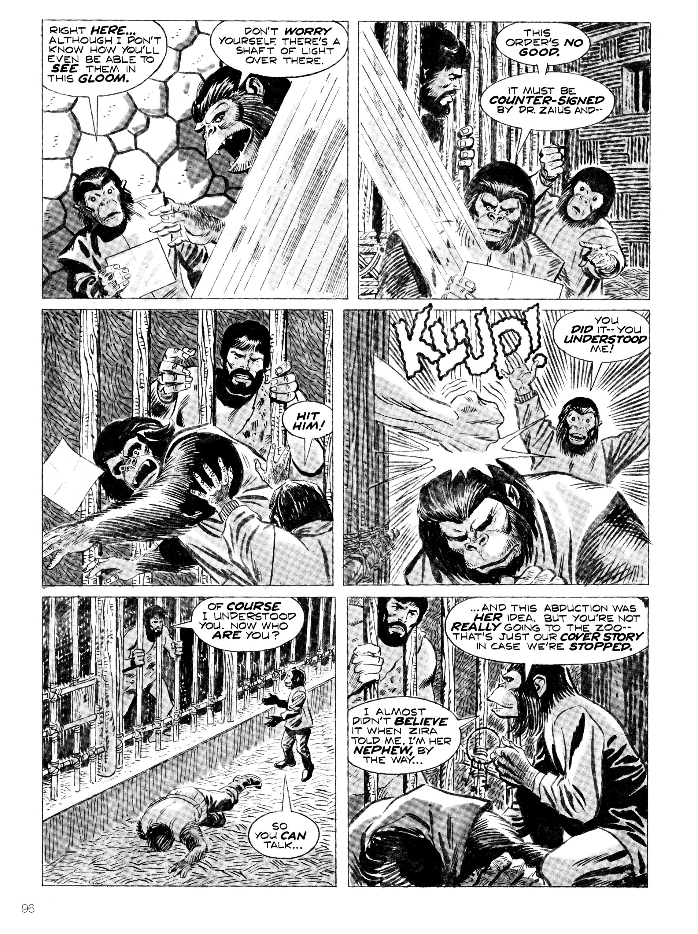 Read online Planet of the Apes: Archive comic -  Issue # TPB 2 (Part 1) - 93