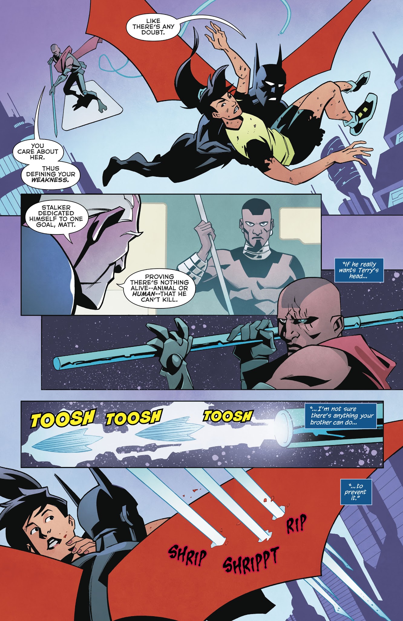 Read online Batman Beyond (2016) comic -  Issue #15 - 21