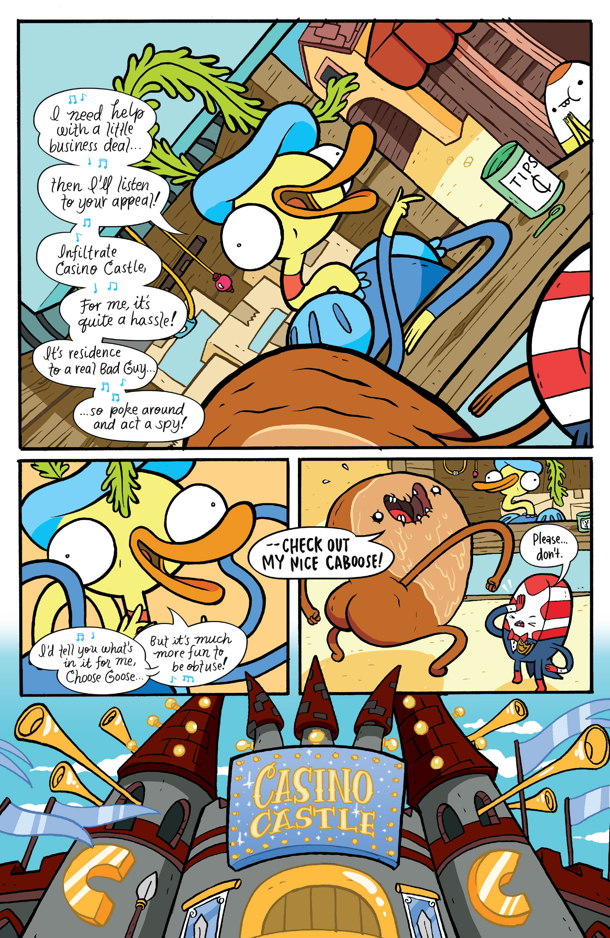 Read online Adventure Time: Candy Capers comic -  Issue #4 - 9