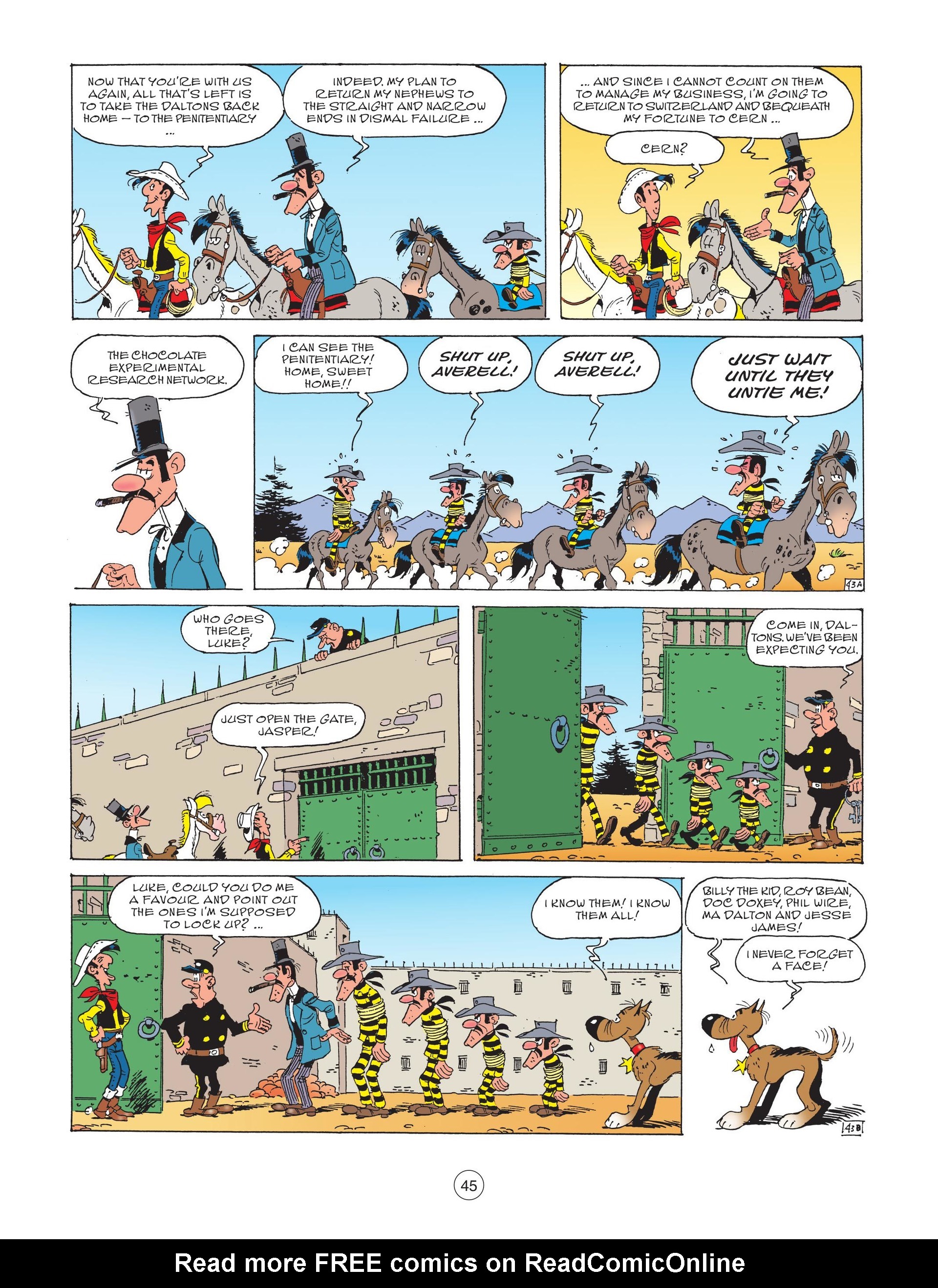 Read online A Lucky Luke Adventure comic -  Issue #72 - 47