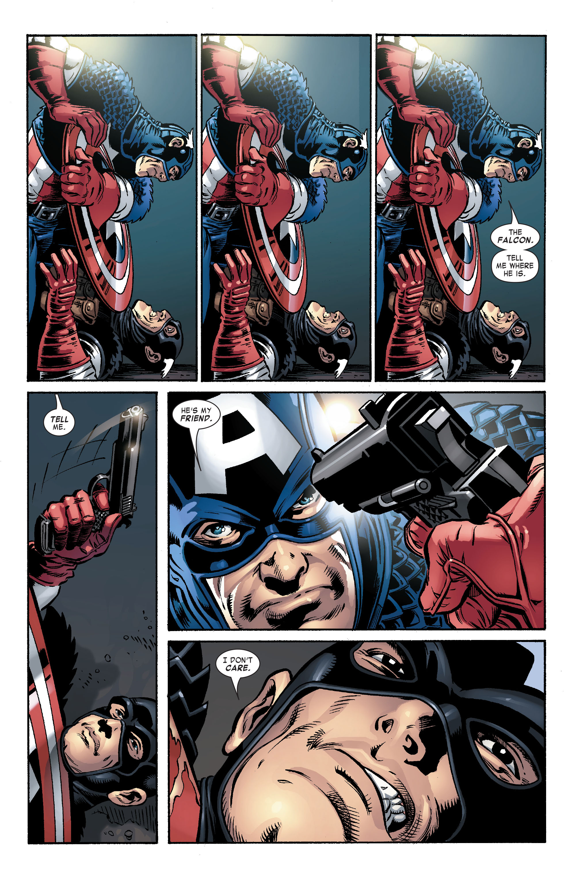 Read online Captain America & the Falcon comic -  Issue #14 - 15