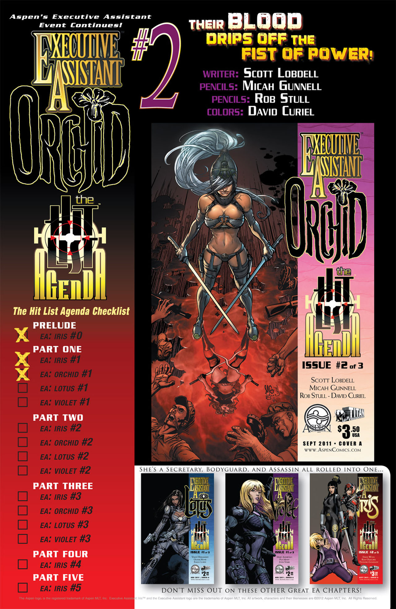 Read online Executive Assistant: Orchid comic -  Issue #1 - 21