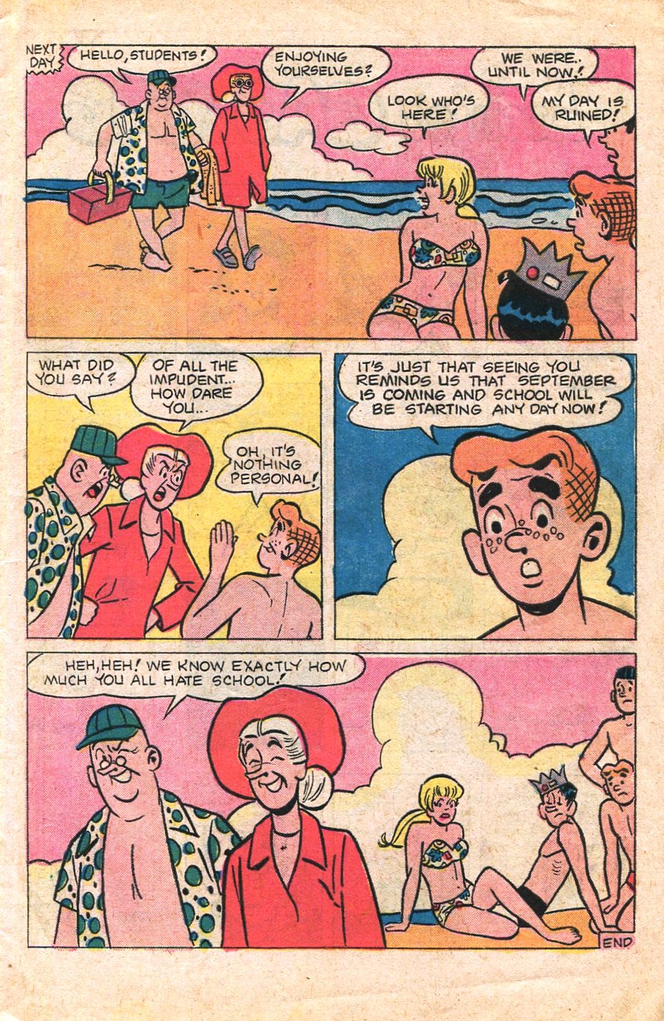 Read online Archie's TV Laugh-Out comic -  Issue #35 - 7