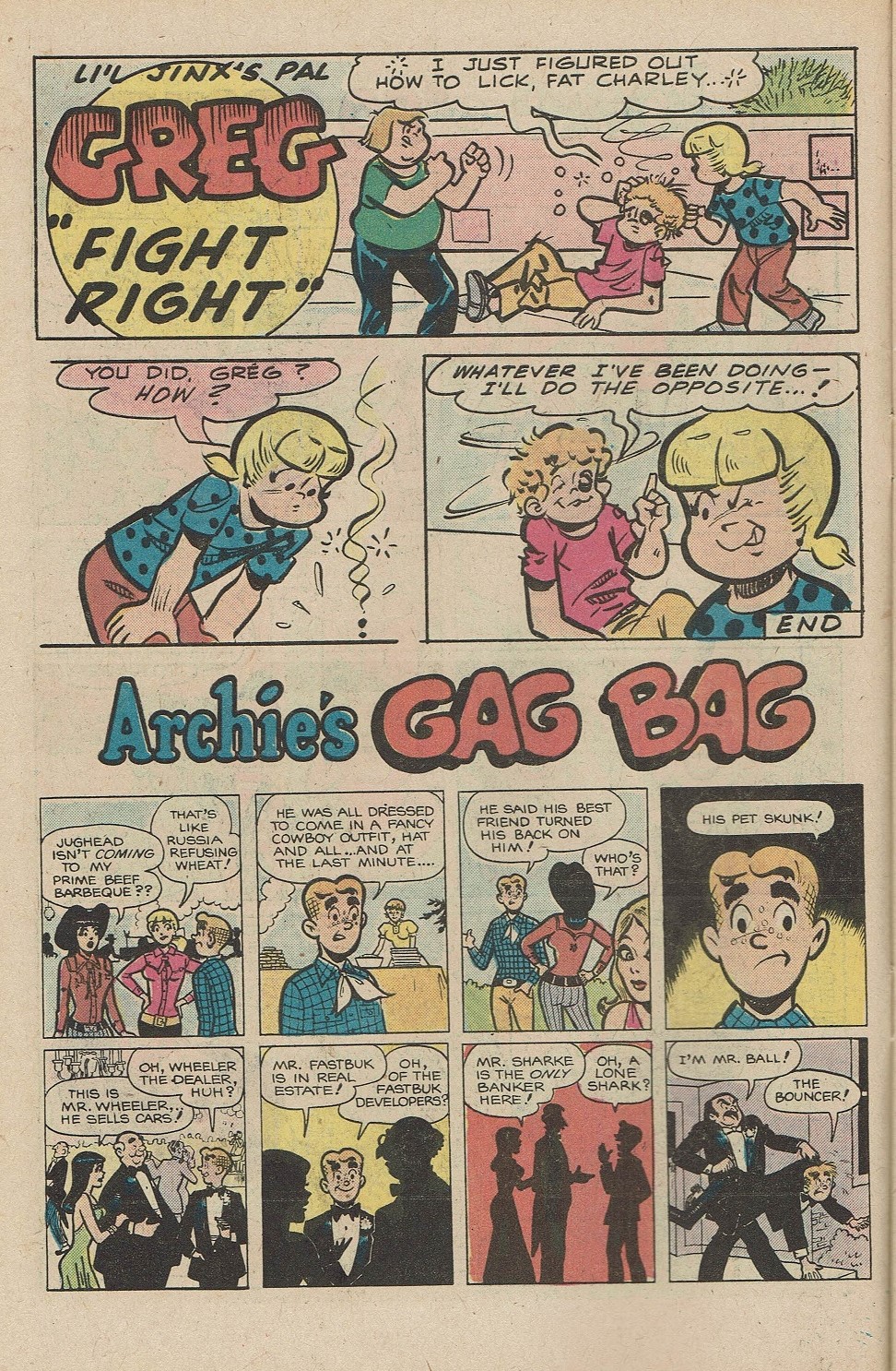 Read online Archie's Joke Book Magazine comic -  Issue #238 - 10