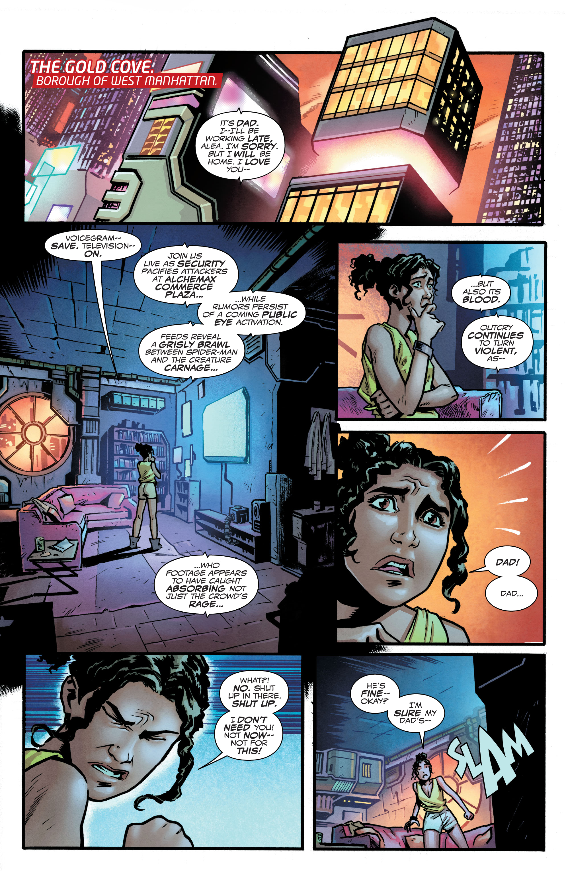 Read online Spider-Man 2099: Dark Genesis comic -  Issue #1 - 22