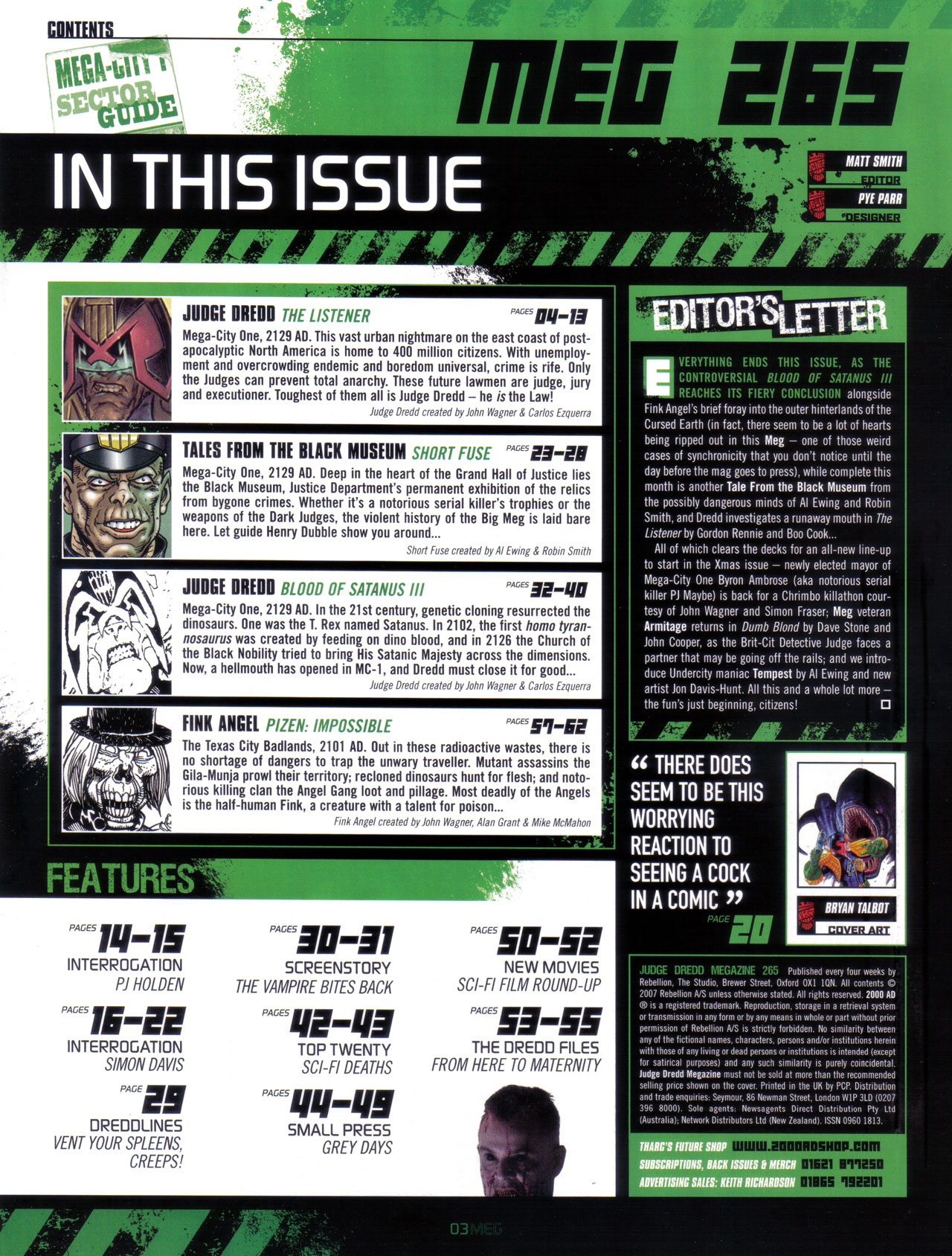 Read online Judge Dredd Megazine (Vol. 5) comic -  Issue #265 - 3