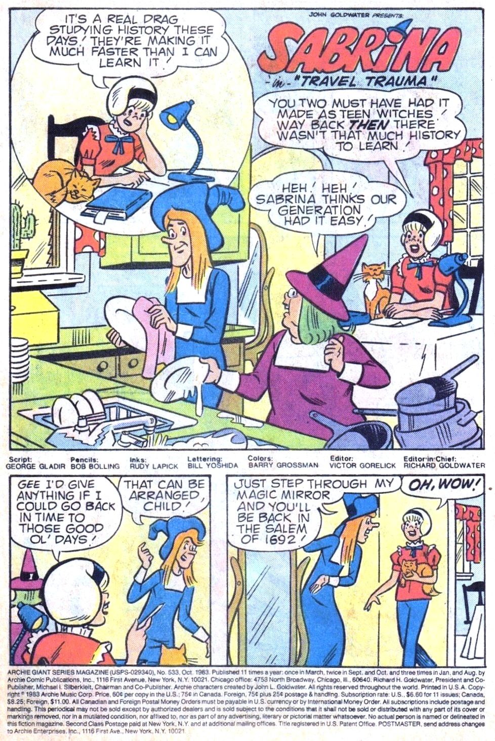 Read online Archie Giant Series Magazine comic -  Issue #533 - 3