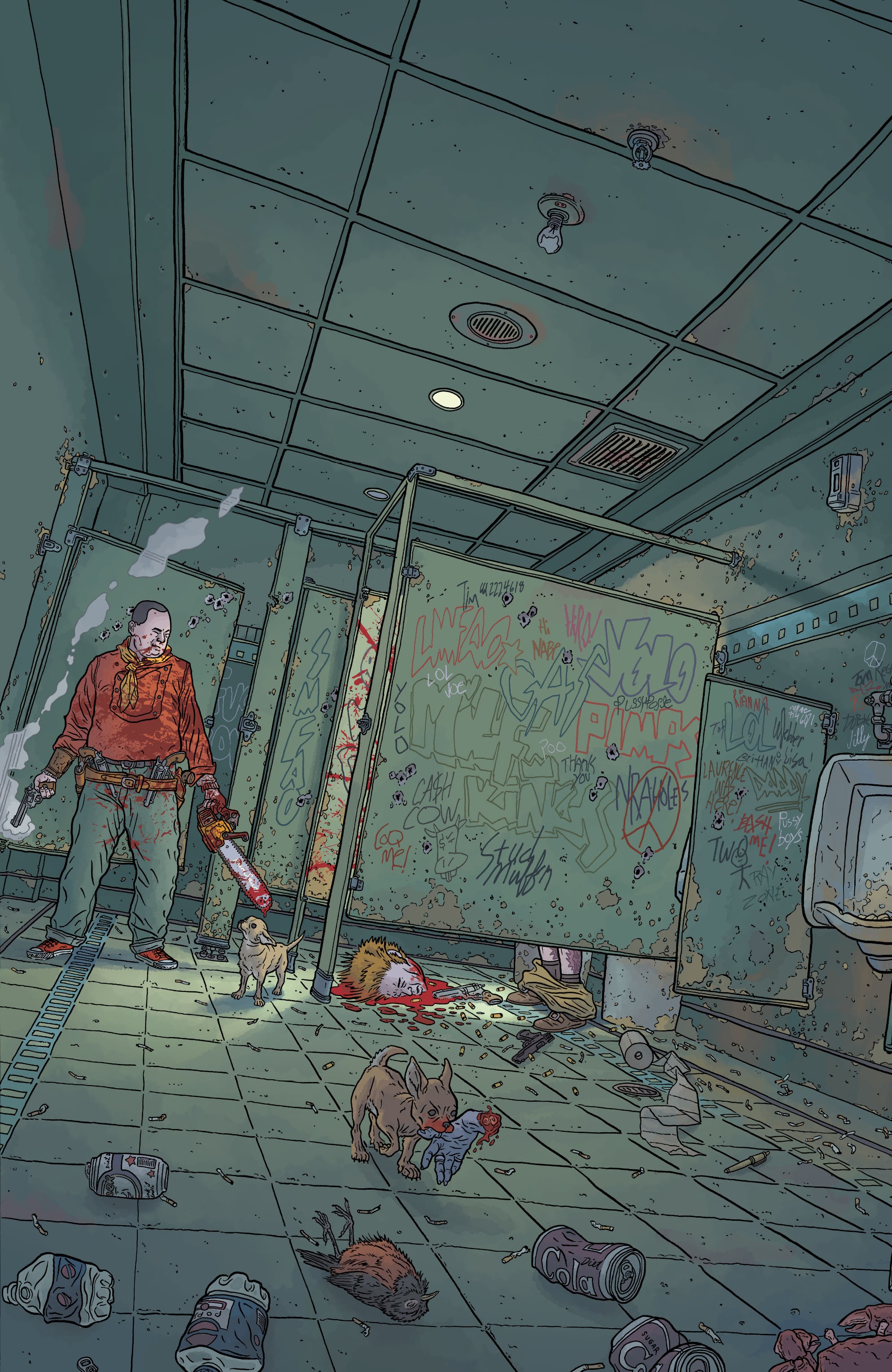 Read online The Shaolin Cowboy: Who'll Stop the Reign? comic -  Issue # _TPB - 100