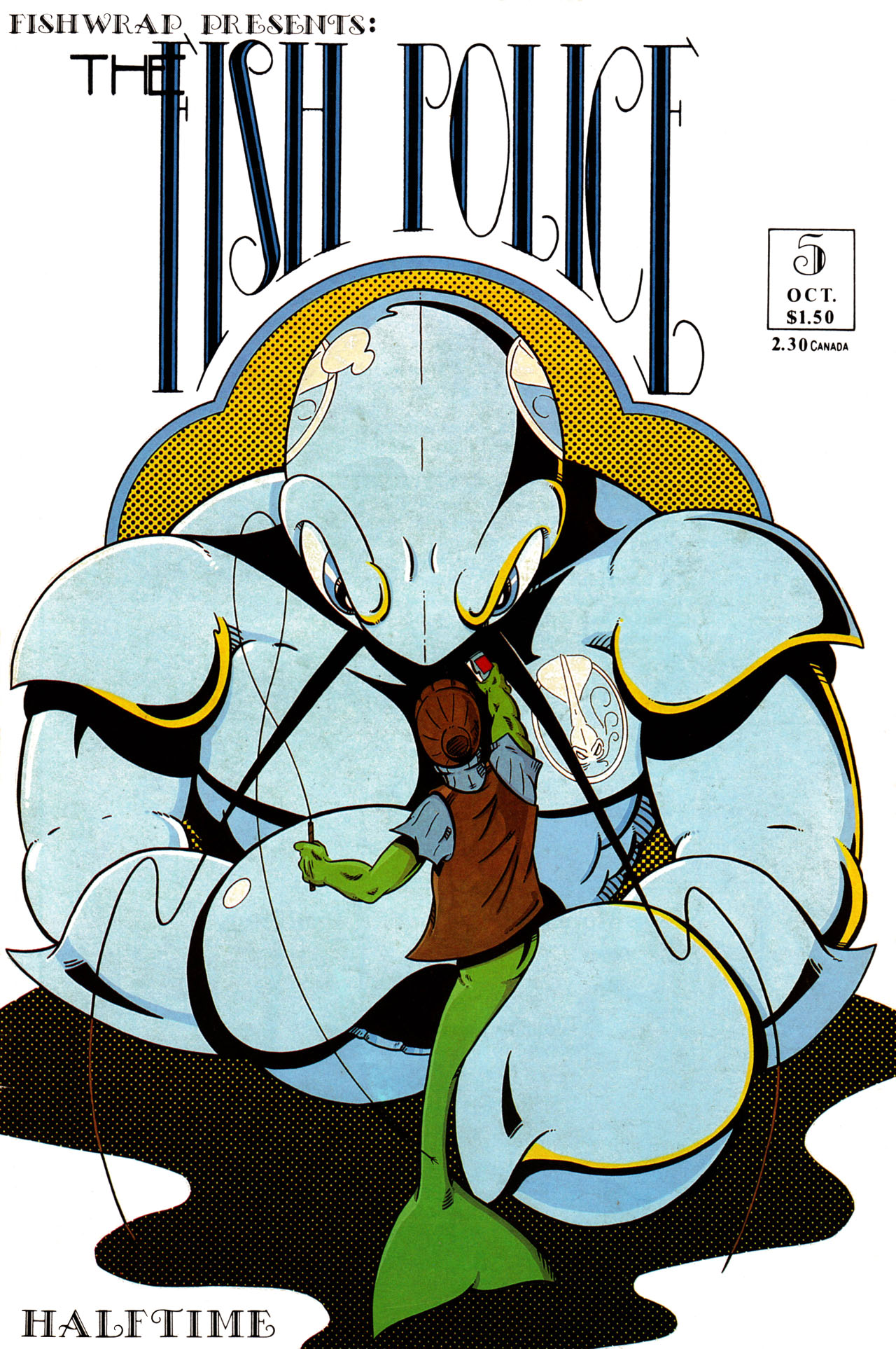 Read online The Fish Police comic -  Issue #5 - 1