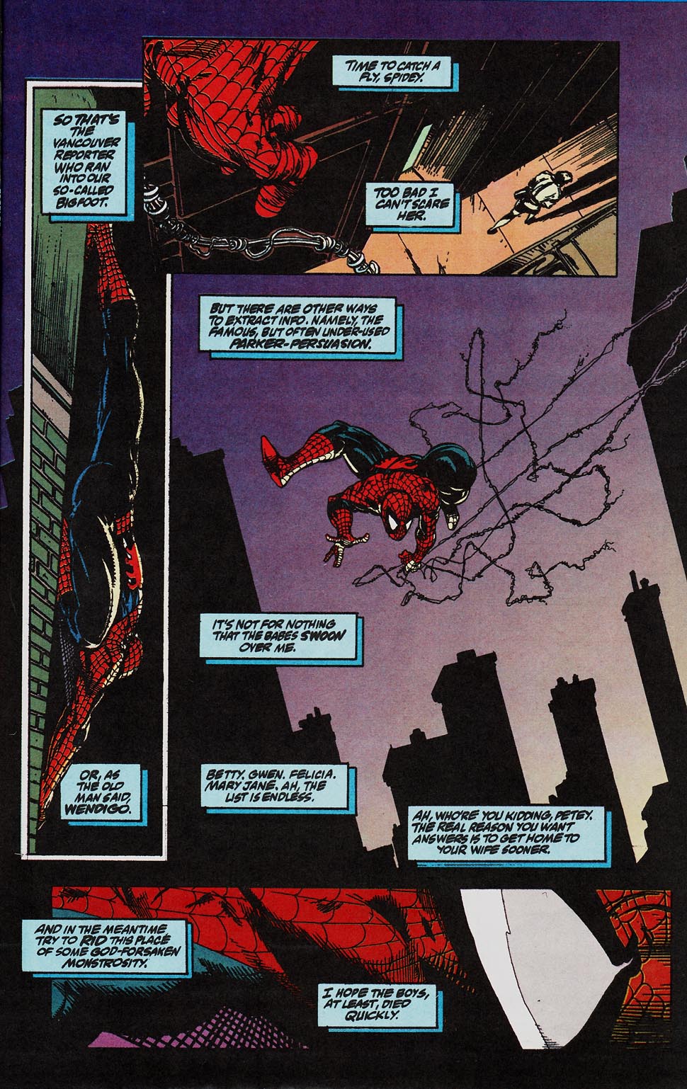 Read online Spider-Man (1990) comic -  Issue #9 - Perceptions Part 2 of 5 - 15