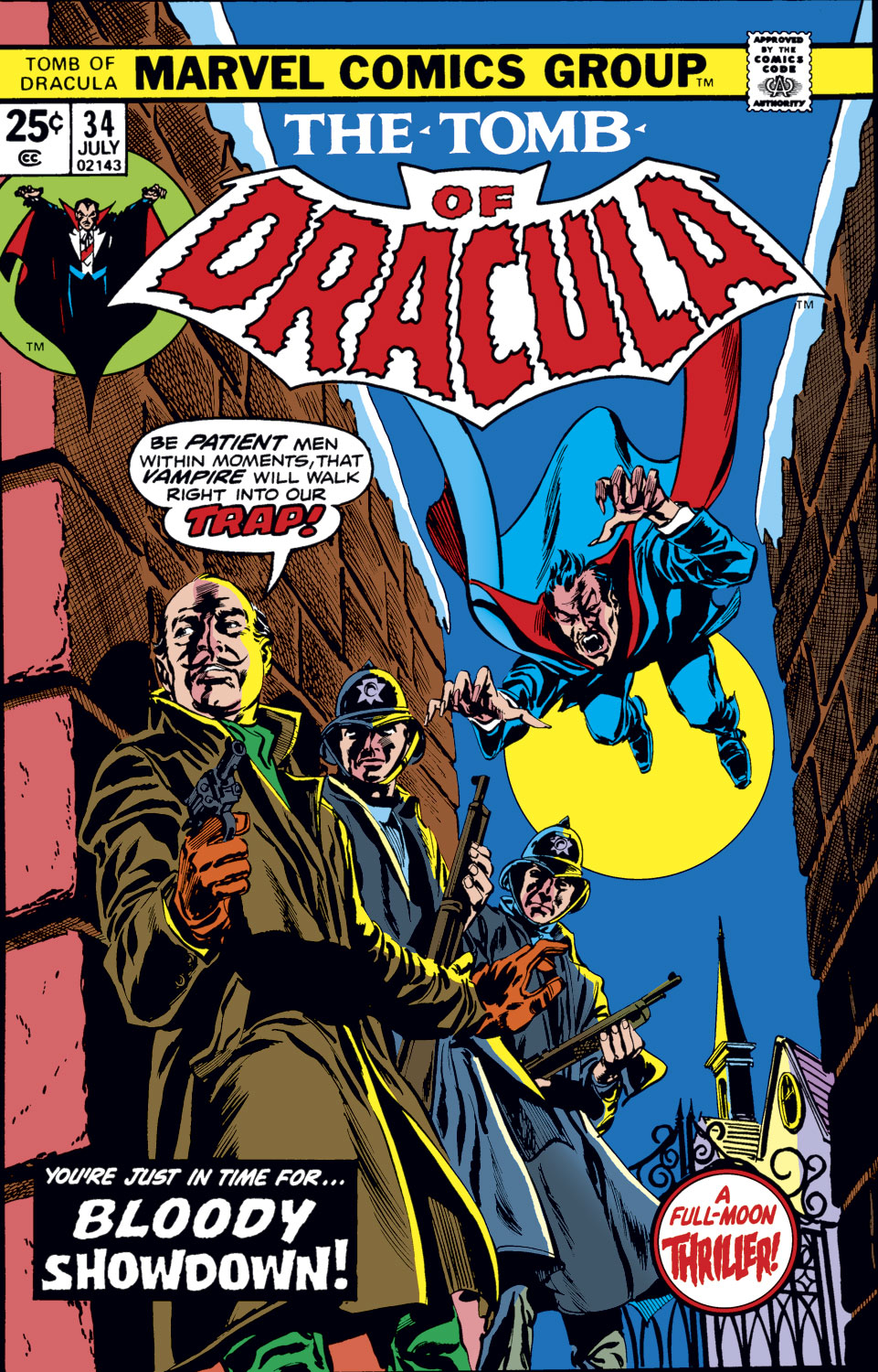 Read online Tomb of Dracula (1972) comic -  Issue #34 - 1