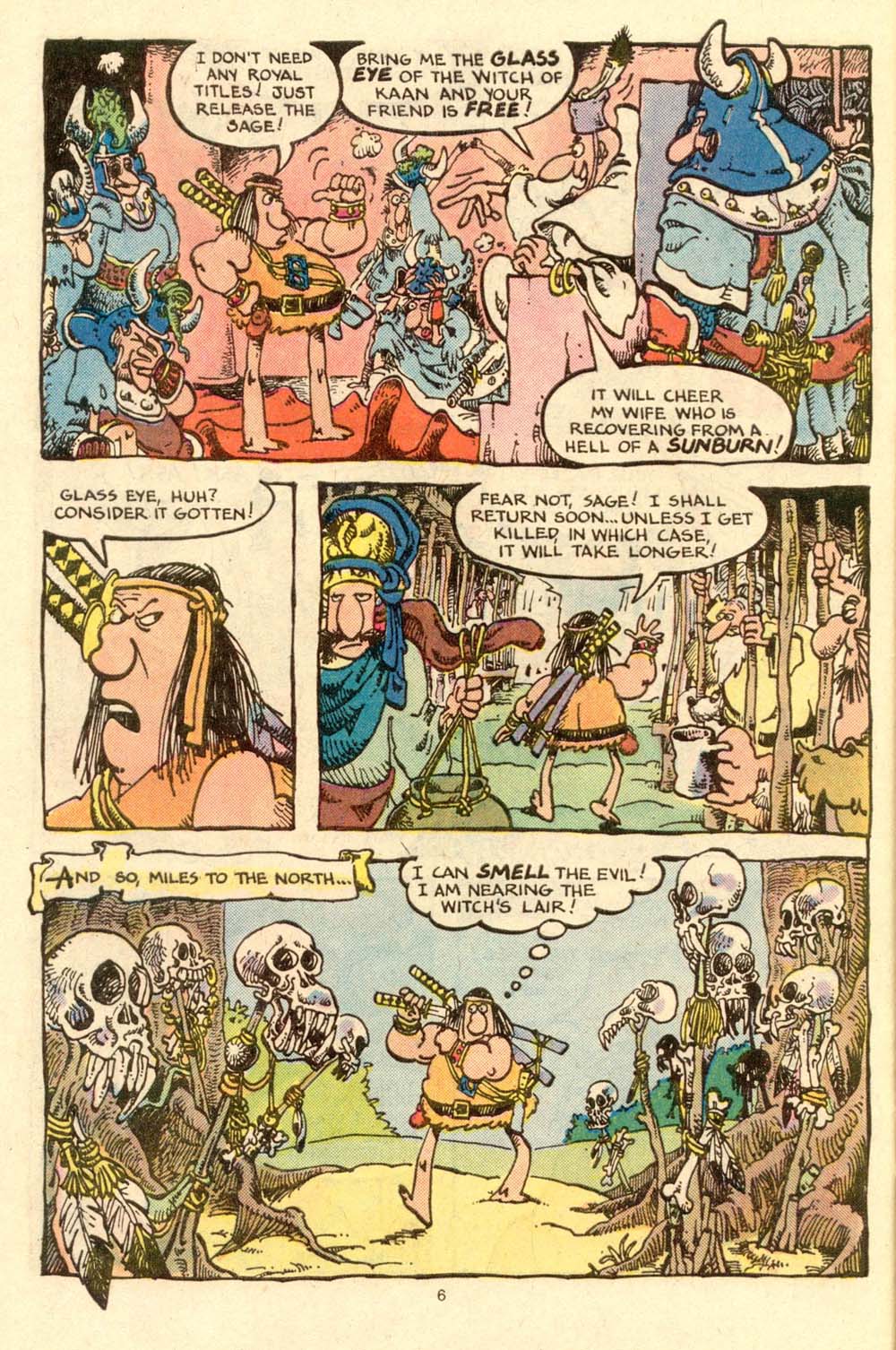 Read online Groo the Wanderer comic -  Issue #4 - 7