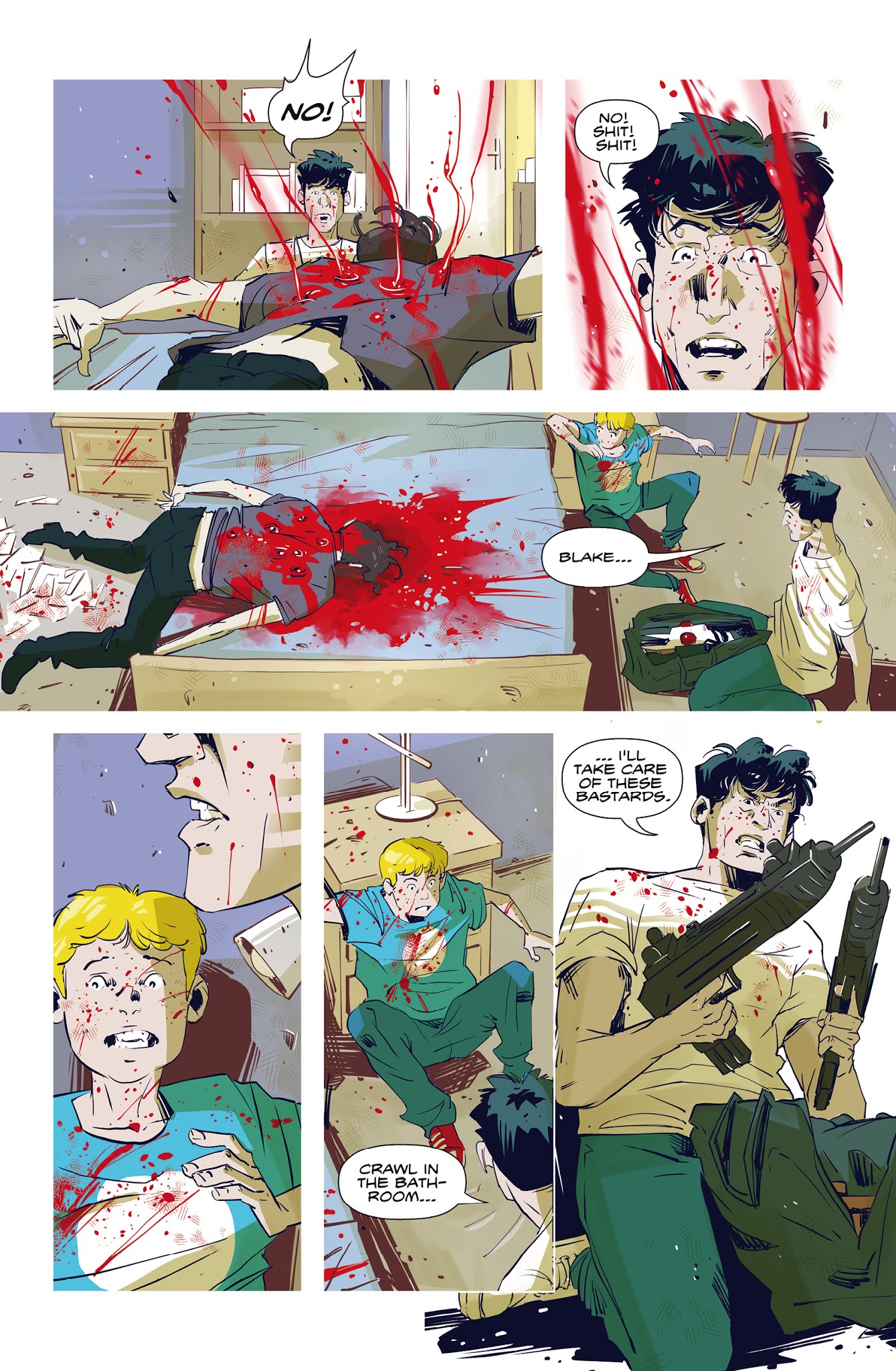 Read online Hotline Miami Wildlife comic -  Issue #6 - 23