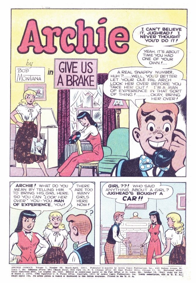 Read online Archie Comics comic -  Issue #049 - 2